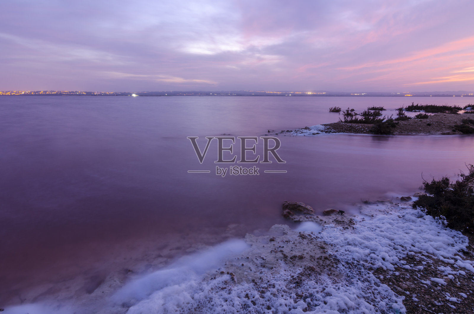 萨利纳斯·德·托瑞维耶亚，阿利坎特(西班牙)照片摄影图片