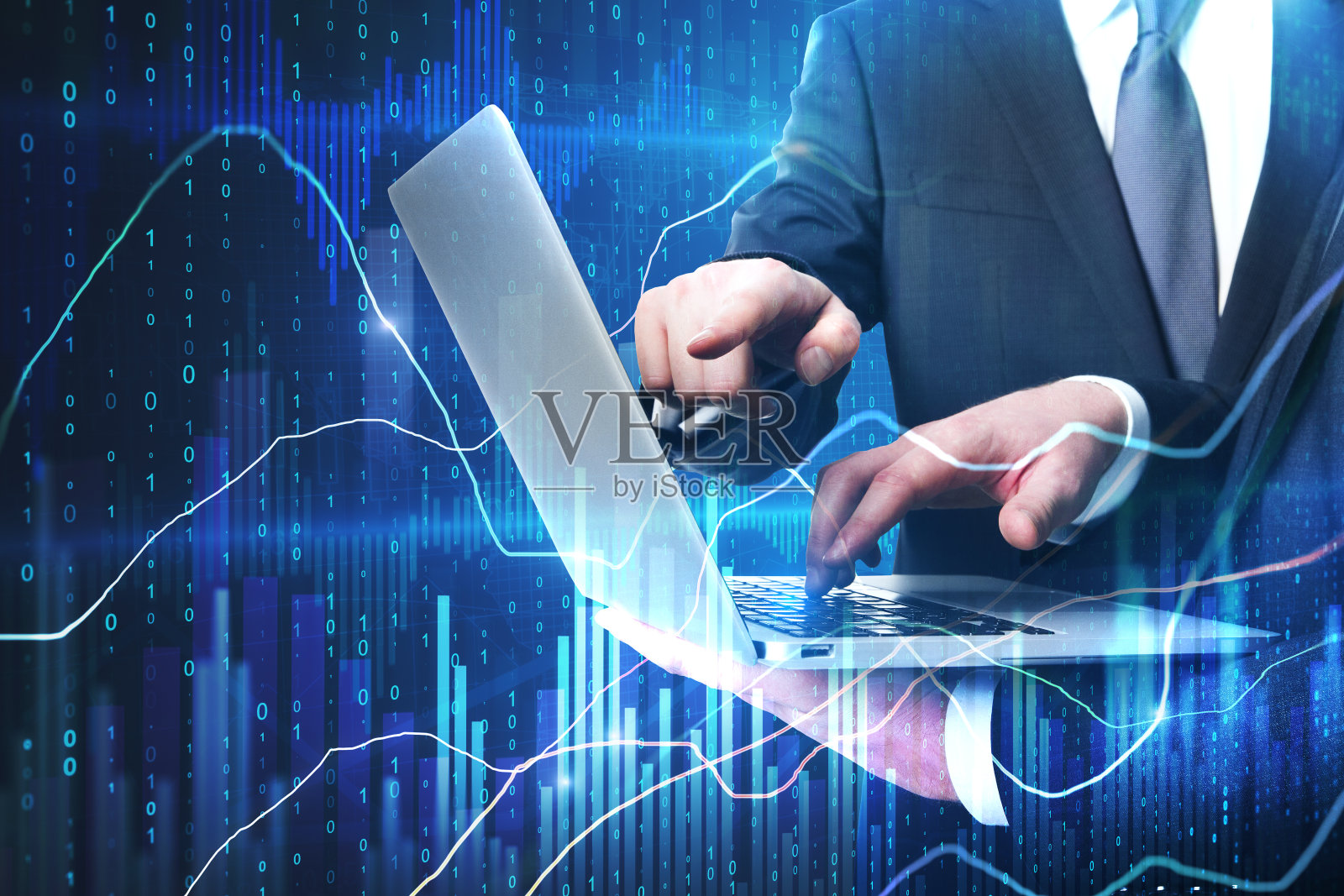 团队合作与贸易理念照片摄影图片