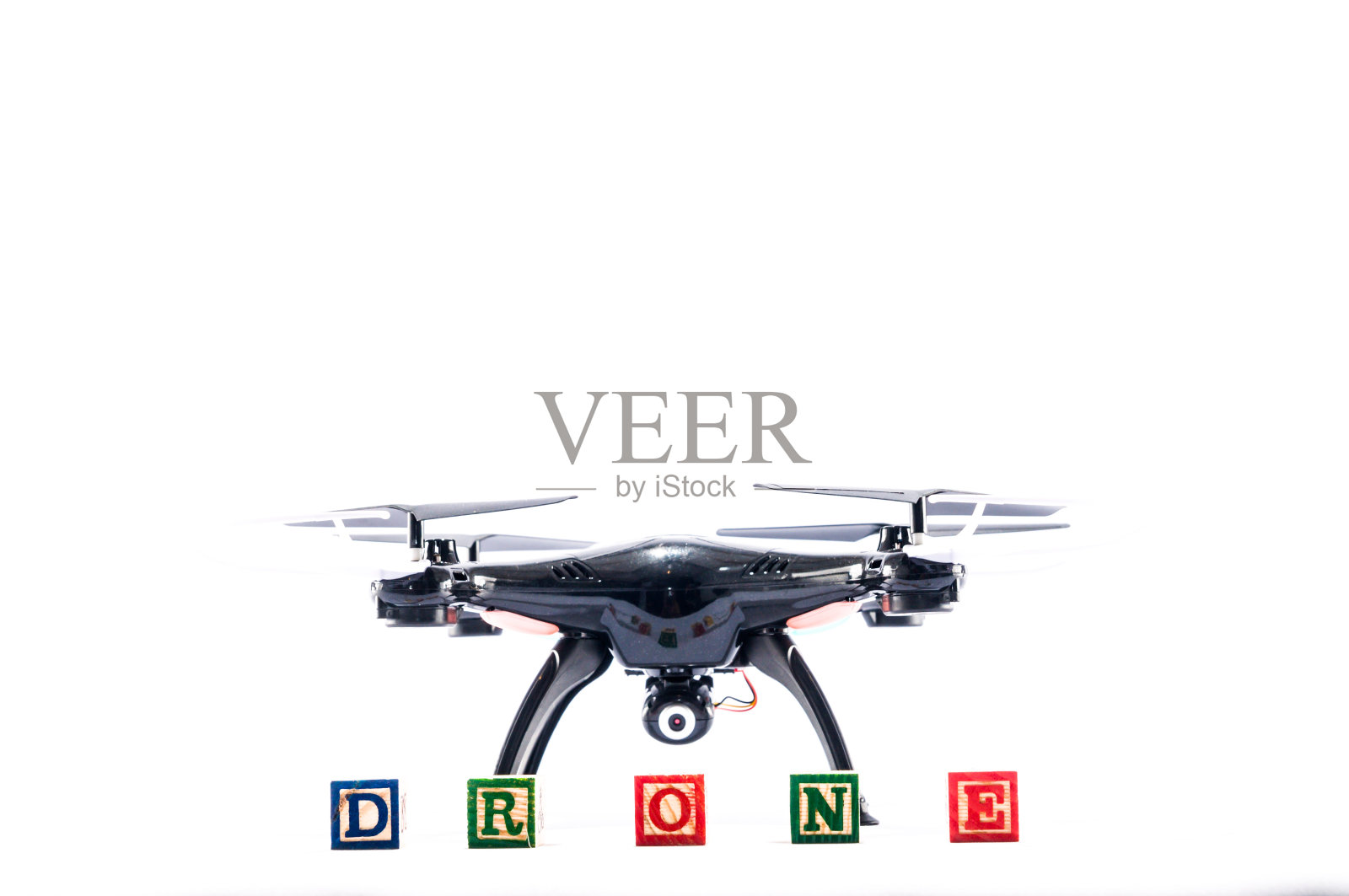 现代科技直升机特写无人机照片摄影图片