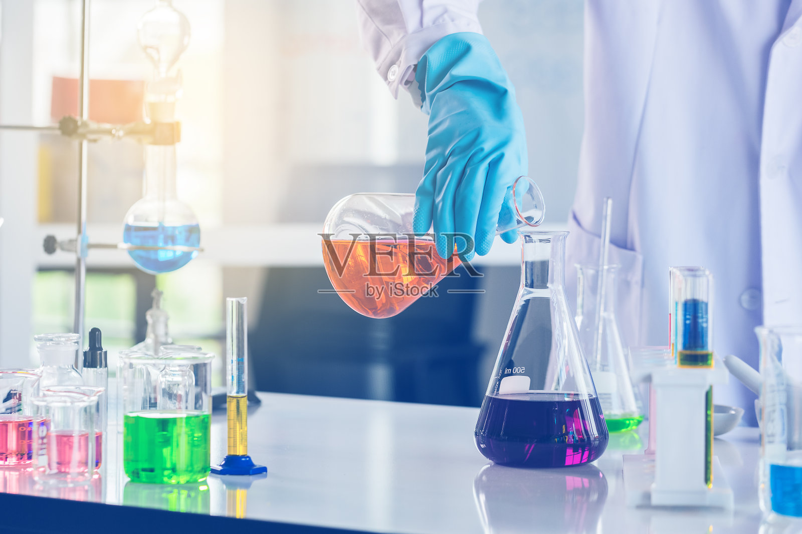 实验室研究的概念照片摄影图片