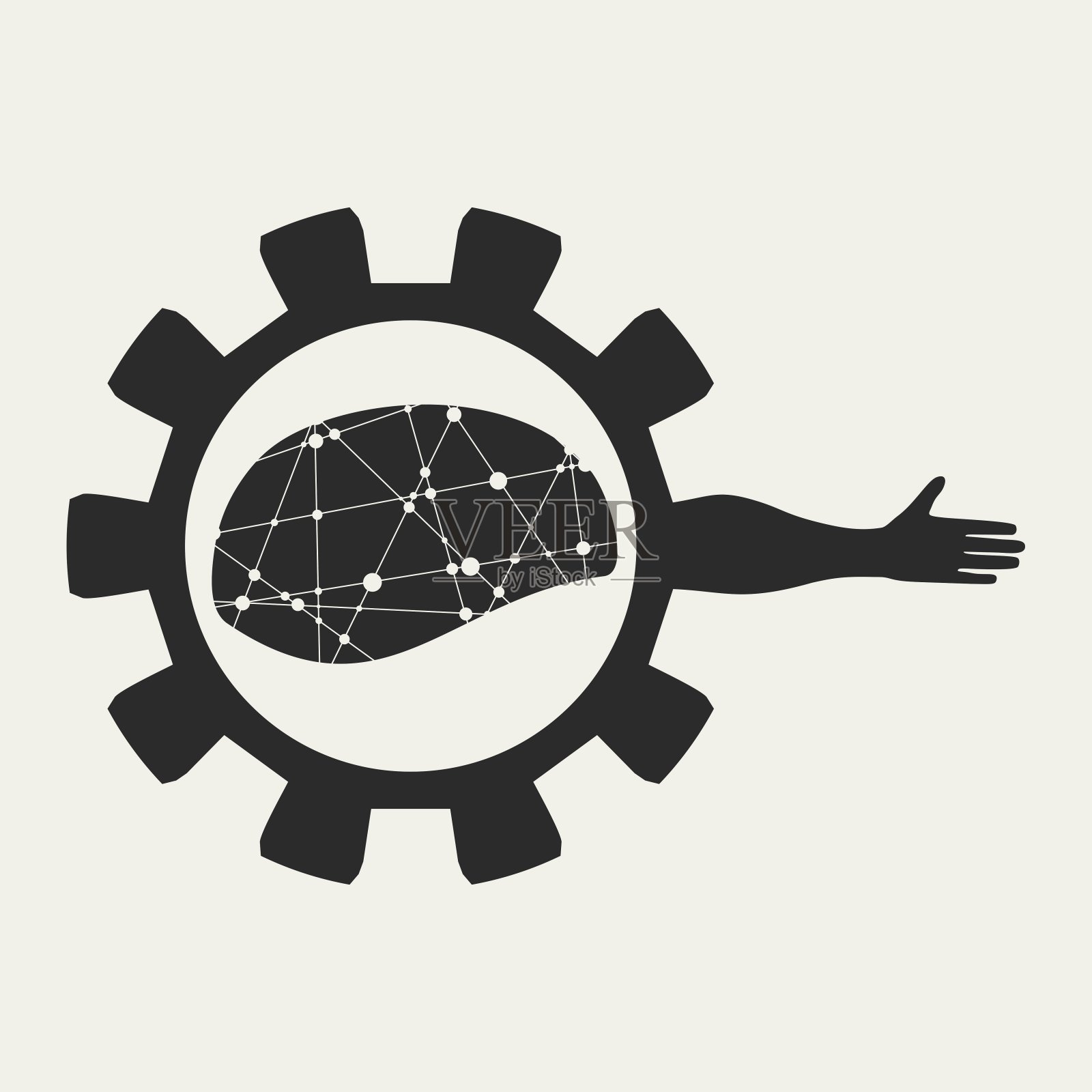 抽象的商业概念插画图片素材