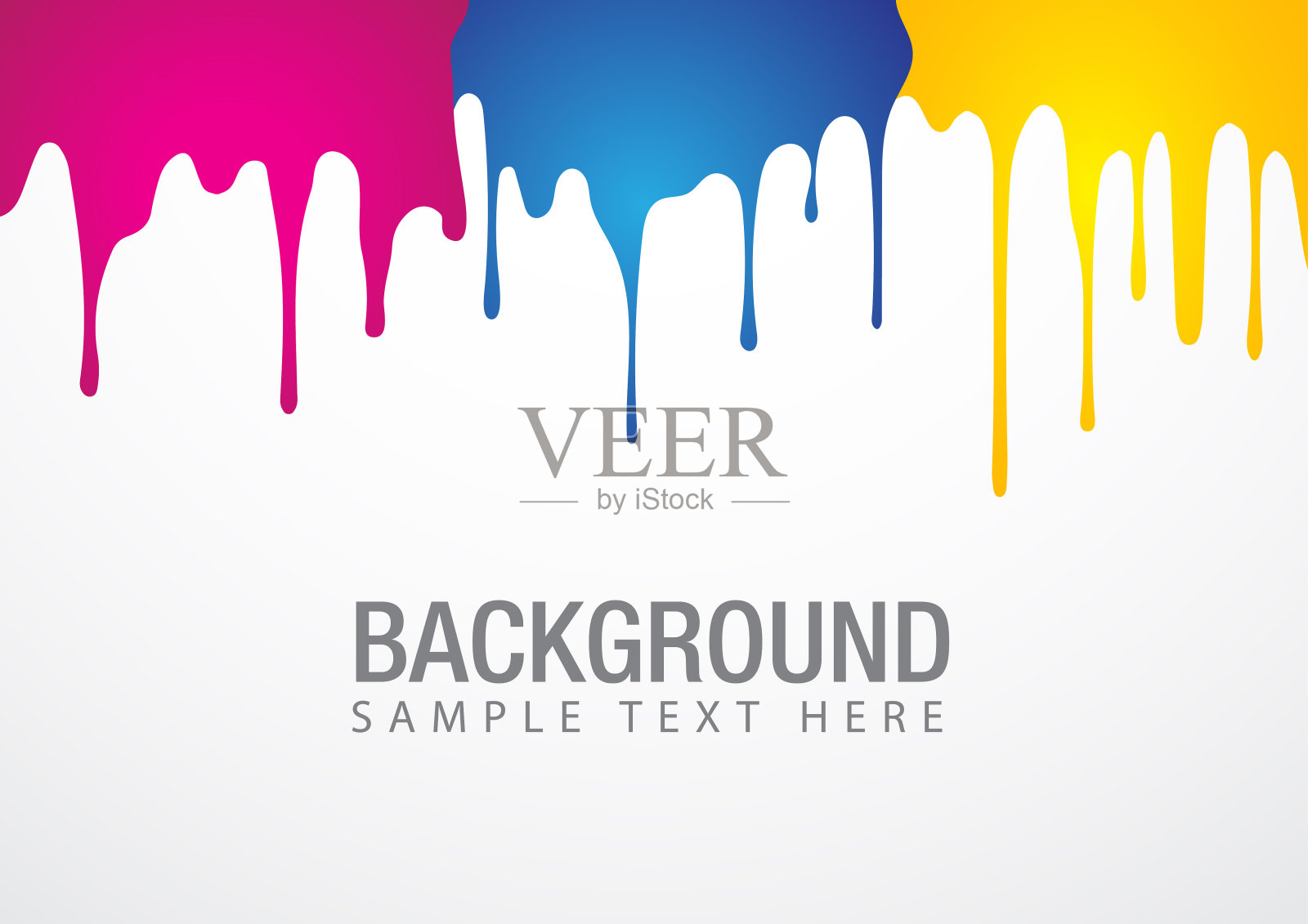 油漆滴背景插画图片素材