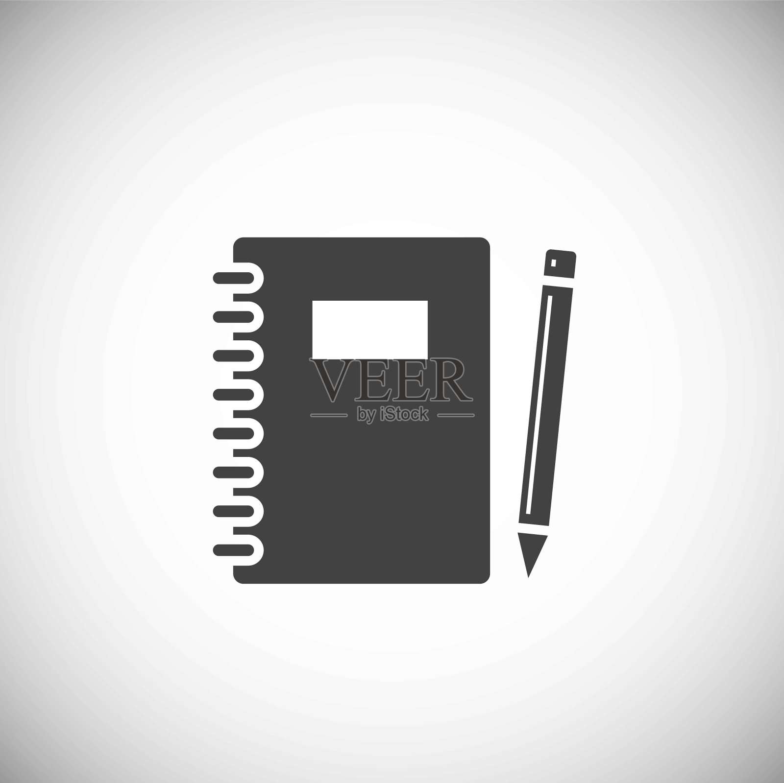 学校相关图标的背景为图形和网页设计。简单的说明。网站按钮或手机应用的互联网概念符号。图标素材