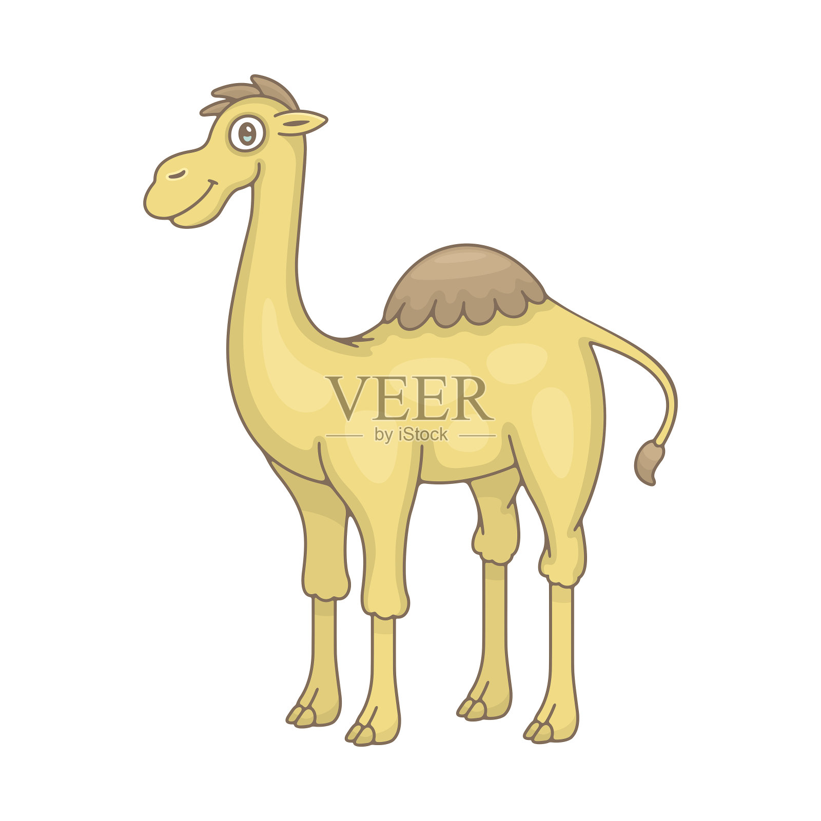 骆驼设计元素图片
