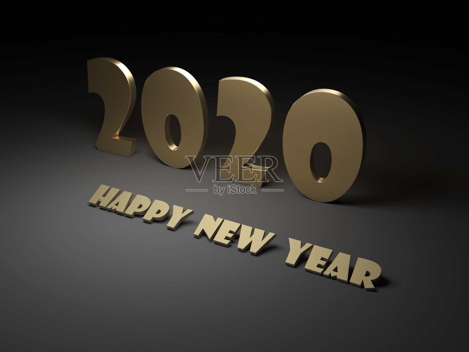 新年2020创意设计概念照片摄影图片