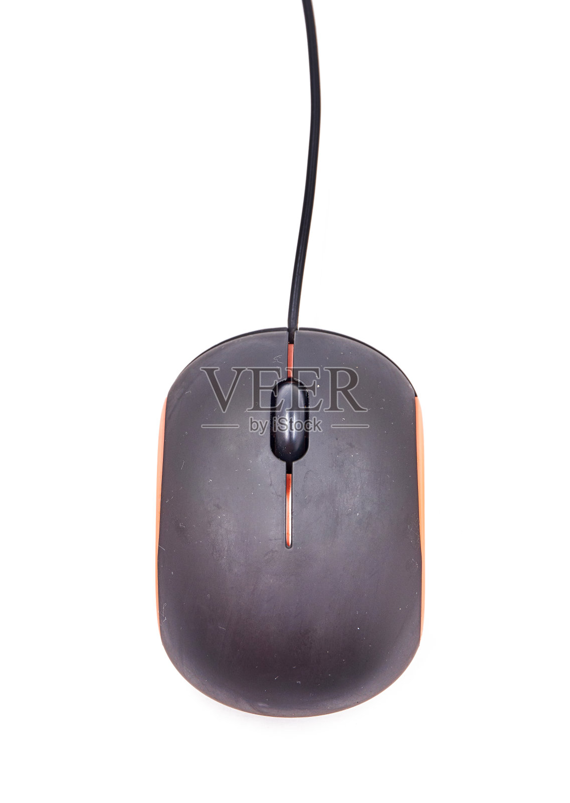 鼠标孤立在白色背景上。照片摄影图片