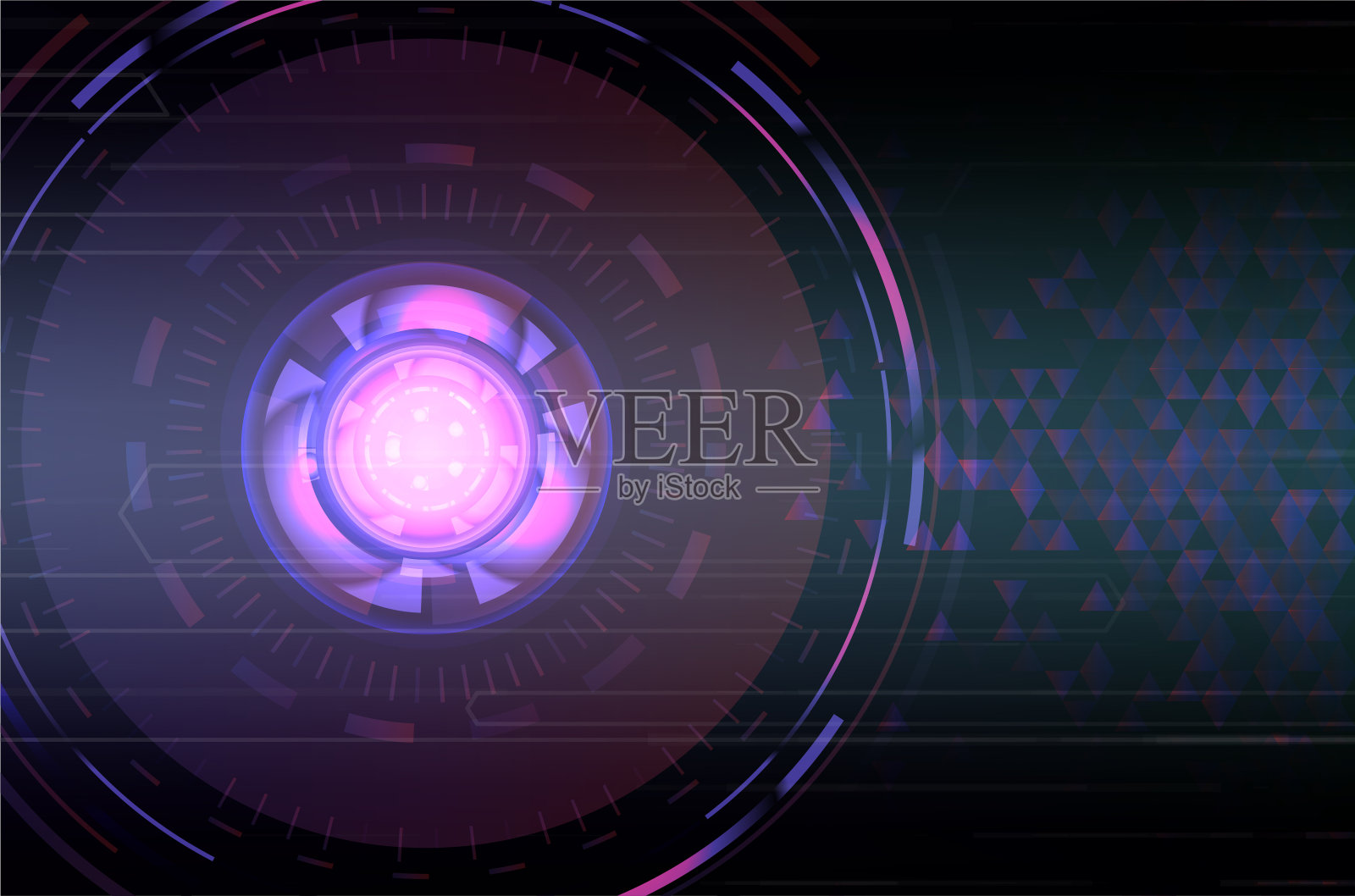 抽象的技术背景插画图片素材