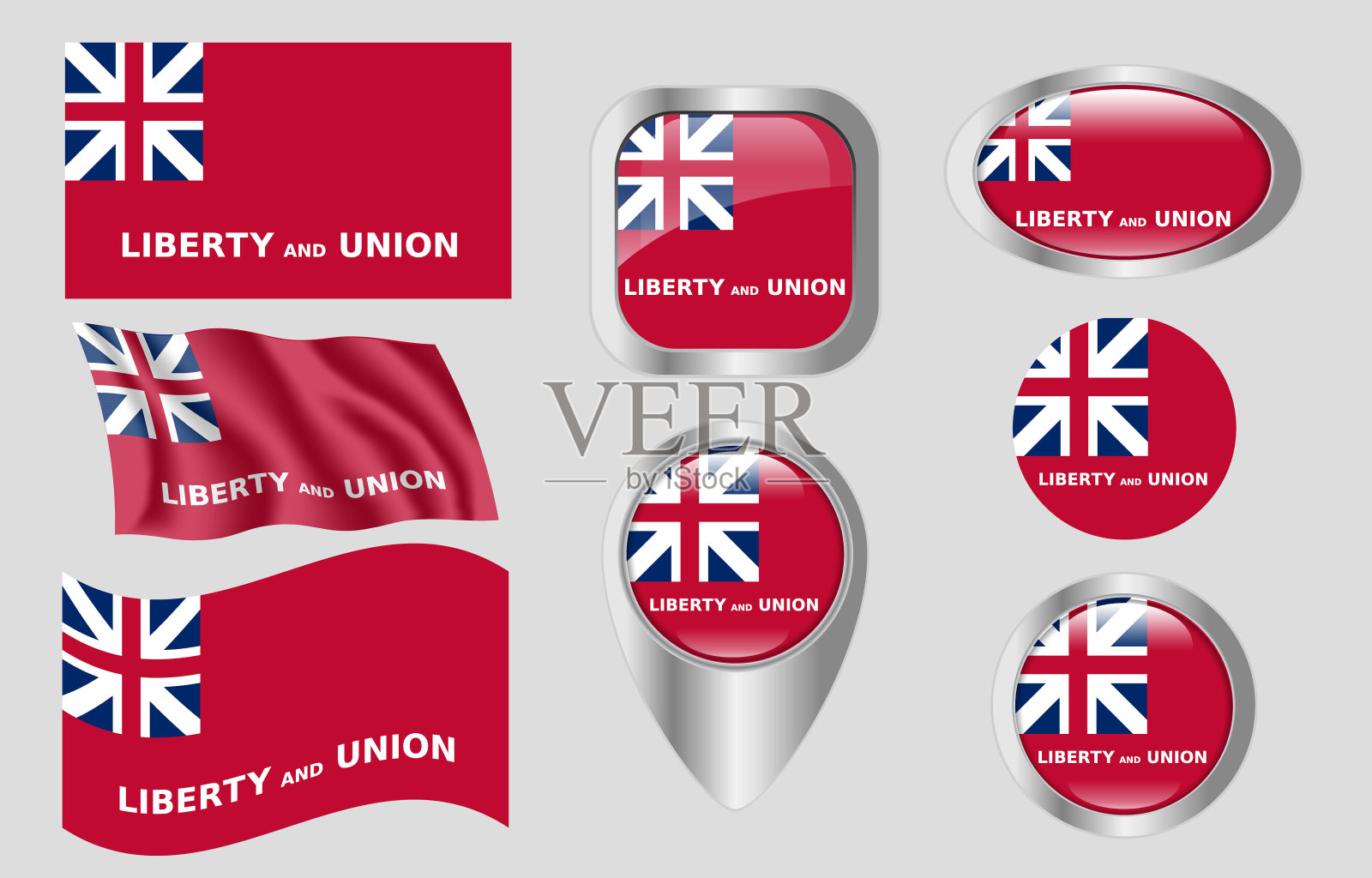 汤顿旗，马萨诸塞州设计元素图片