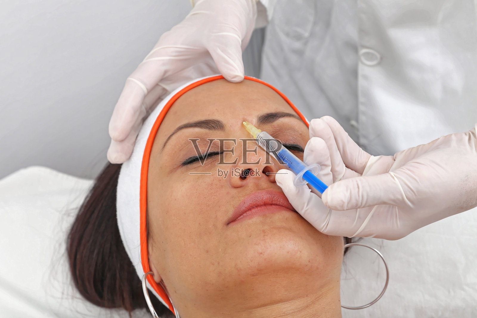 眉间注入照片摄影图片