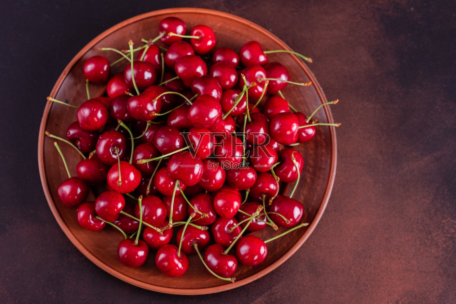 甜新鲜有机樱桃背景特写照片摄影图片