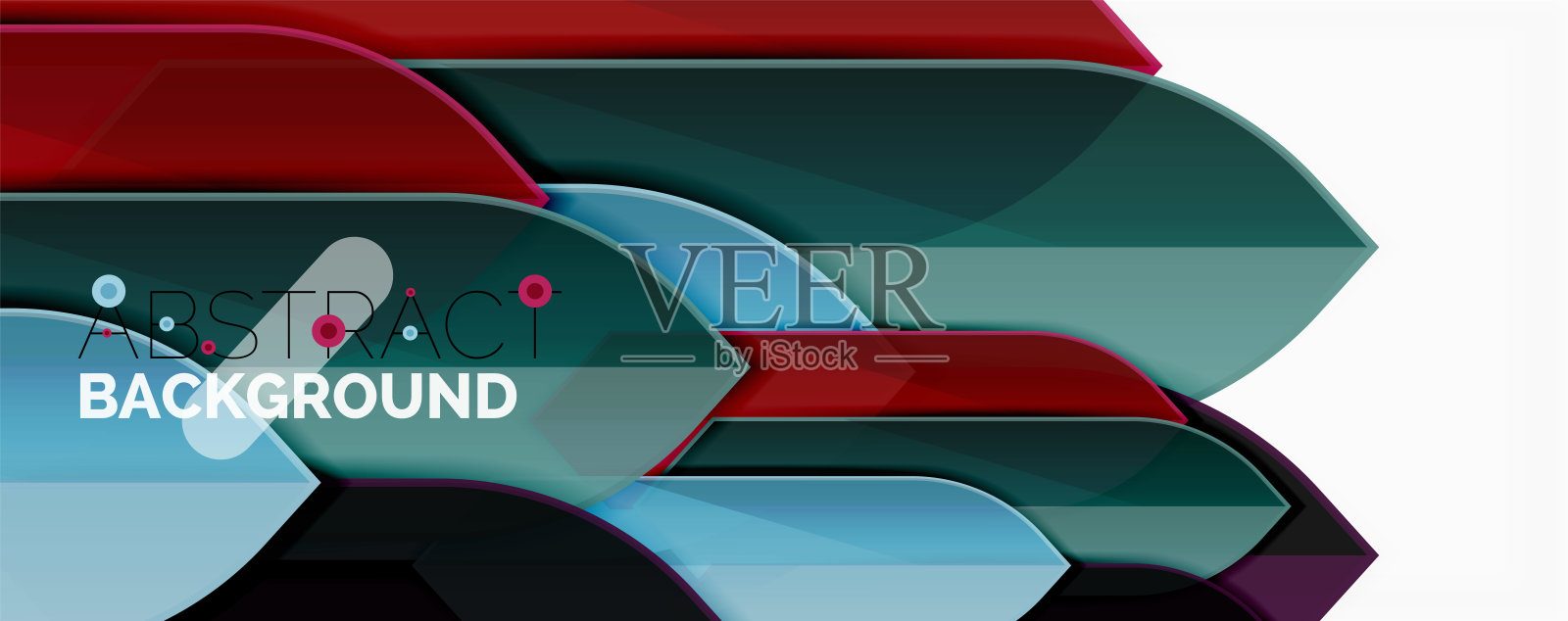 最小动态几何背景插画图片素材