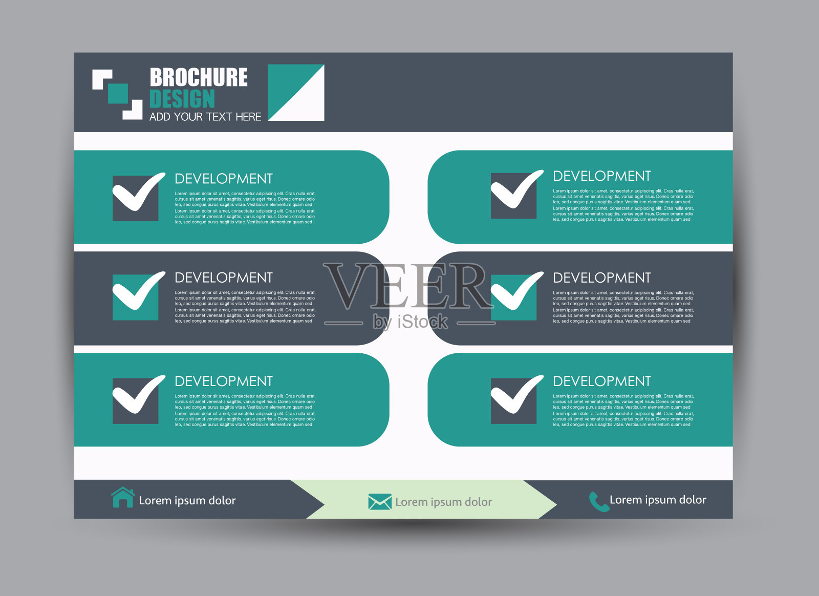 宣传单，宣传册，广告牌模板设计景观导向教育，展示，网站。设计模板素材