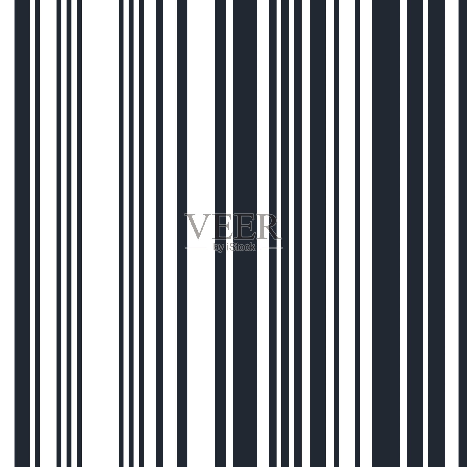 条纹无缝图案与彩色平行条纹。插画图片素材