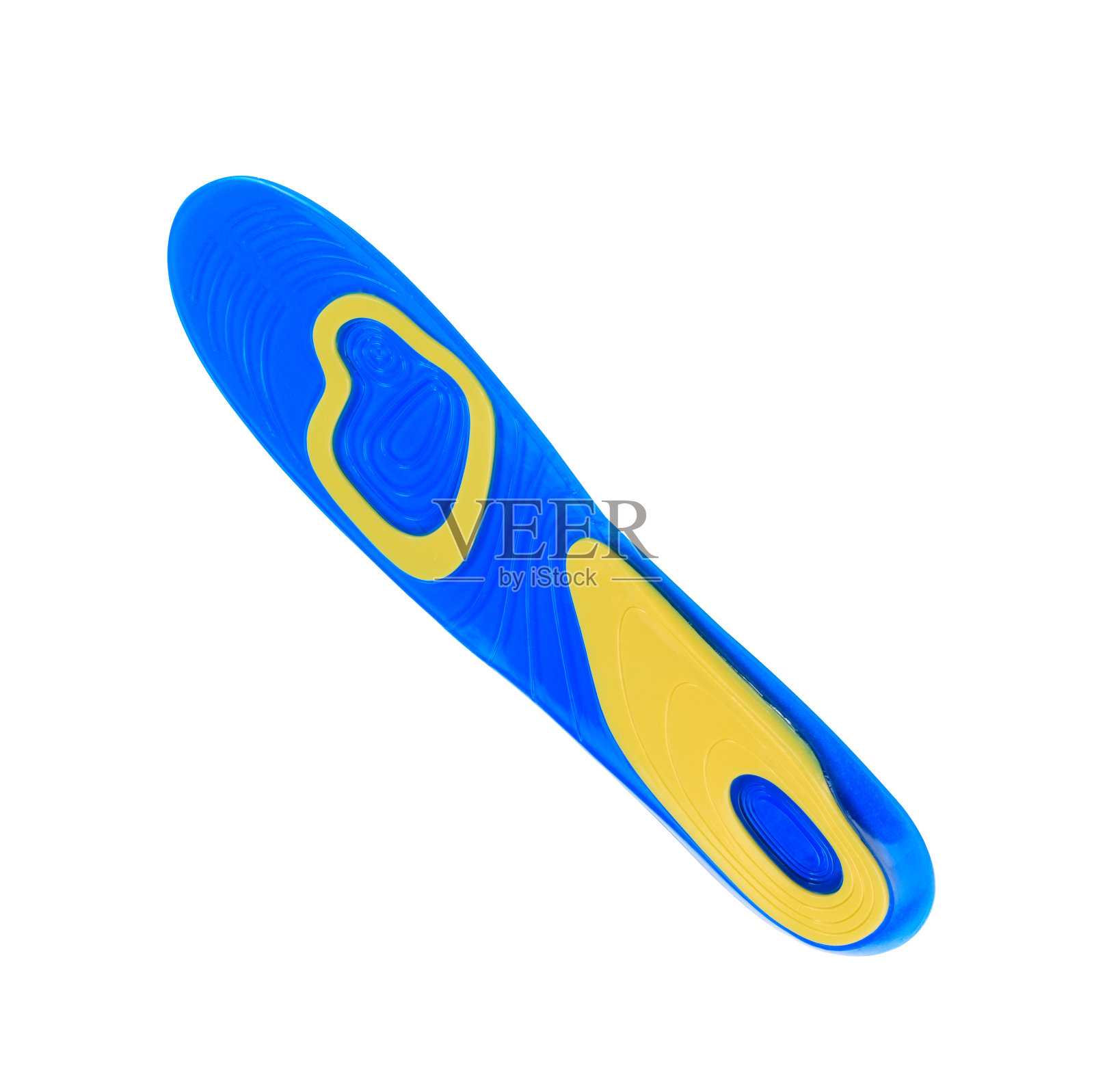 凝胶鞋垫孤立在白色照片摄影图片