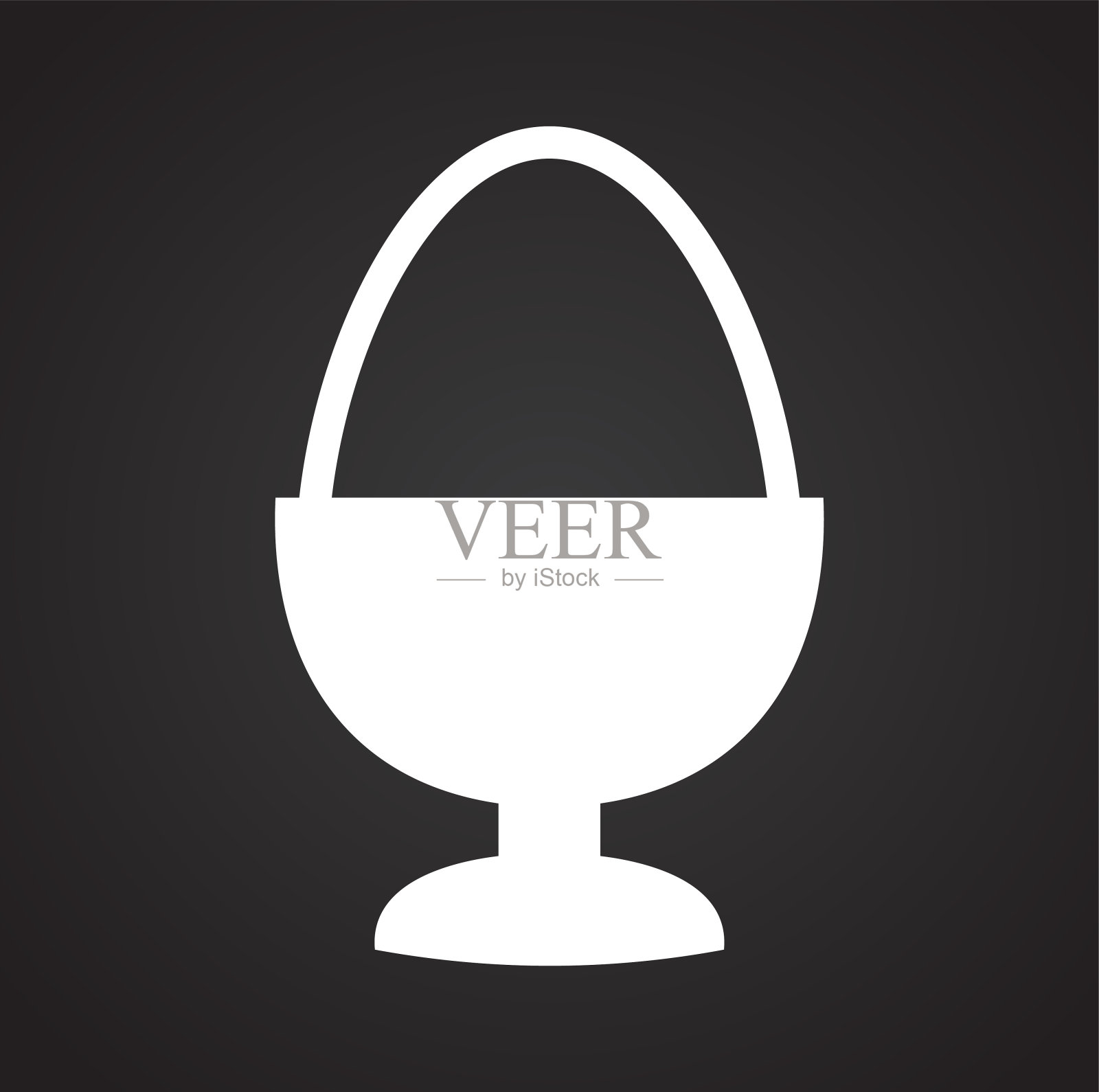 蛋相关图标的背景为图形和网页设计。简单的说明。网站按钮或手机应用的互联网概念符号。插画图片素材