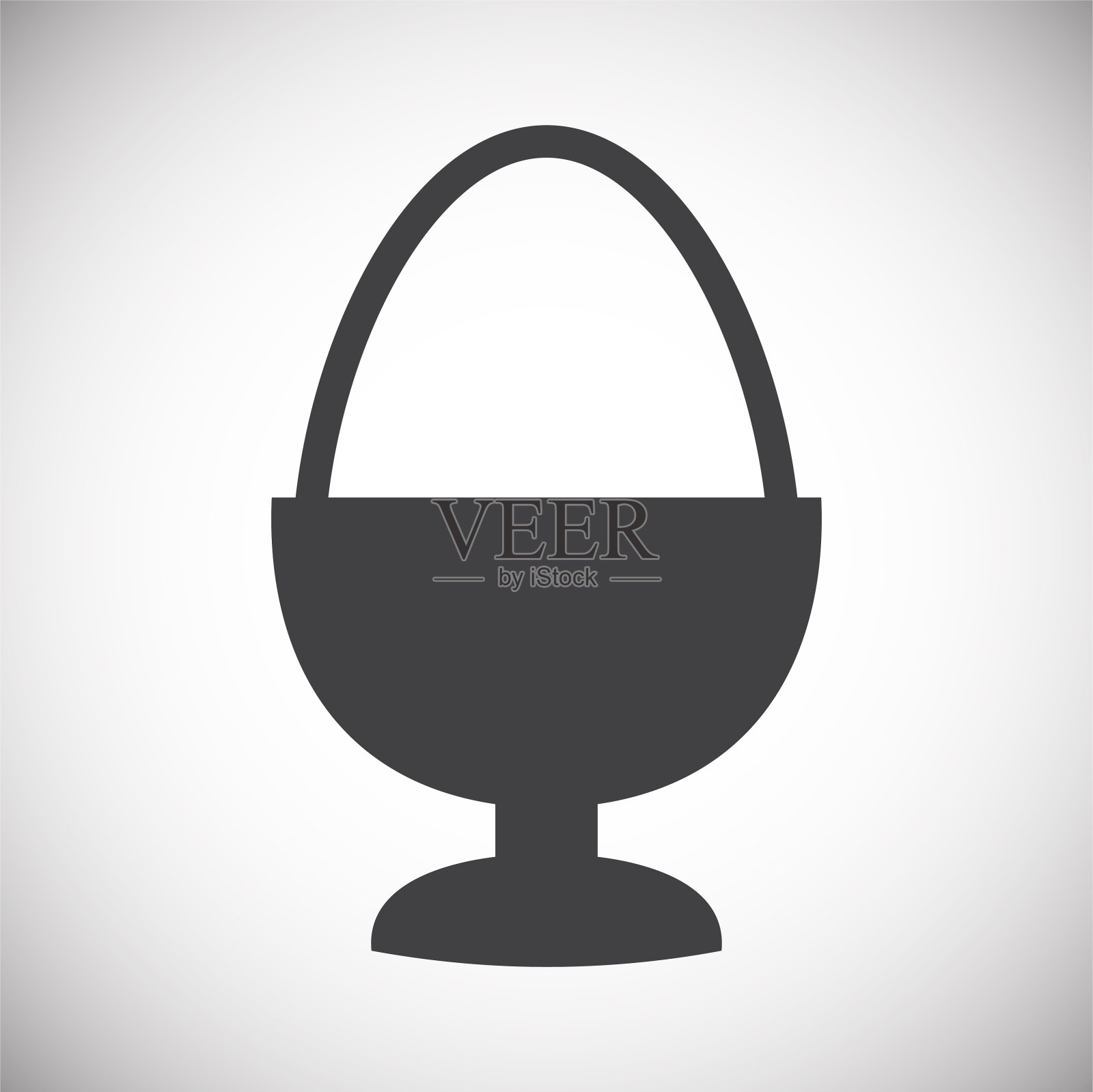 蛋相关图标的背景为图形和网页设计。简单的说明。网站按钮或手机应用的互联网概念符号。插画图片素材