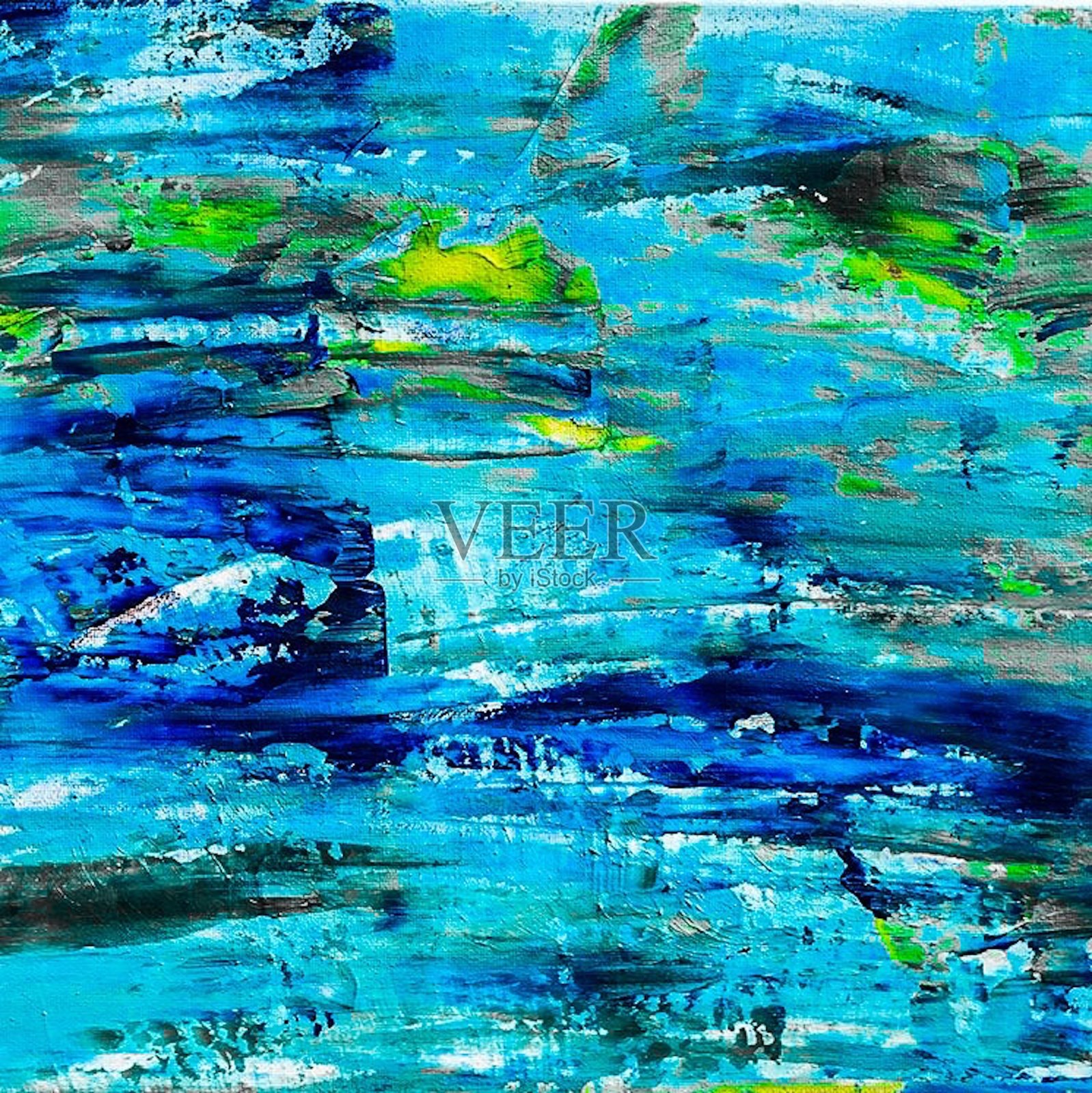 在帆布上的抽象油画照片摄影图片