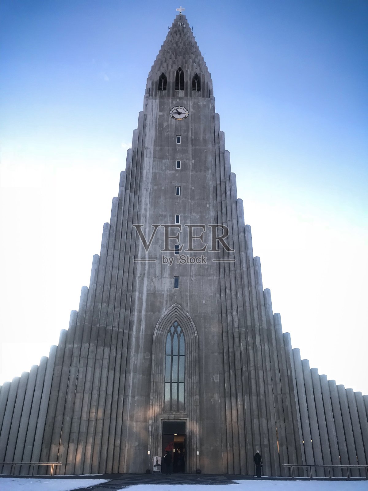 Hallgrimskirkja路德教会照片摄影图片