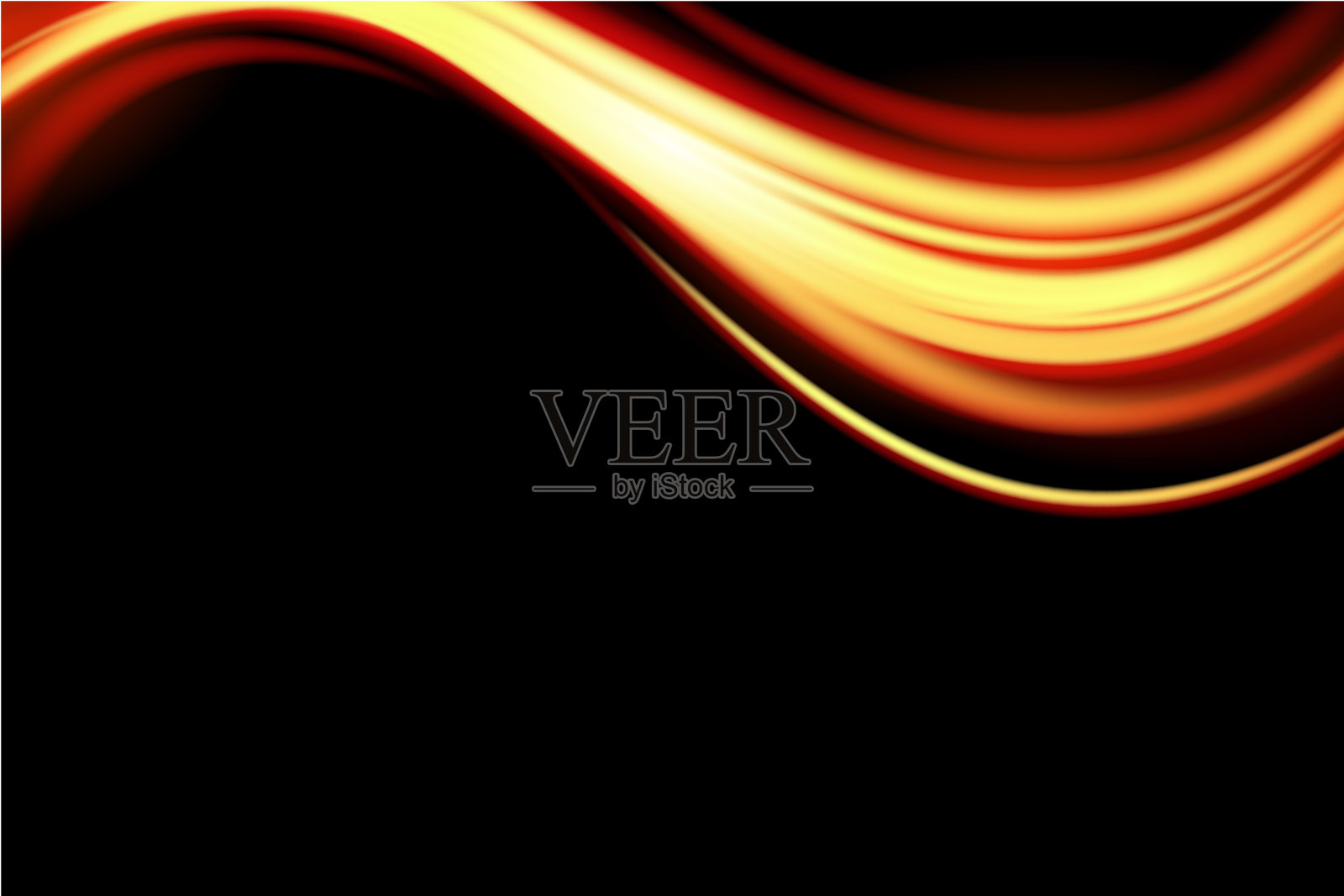 背景光曲线发光效果设计元素图片