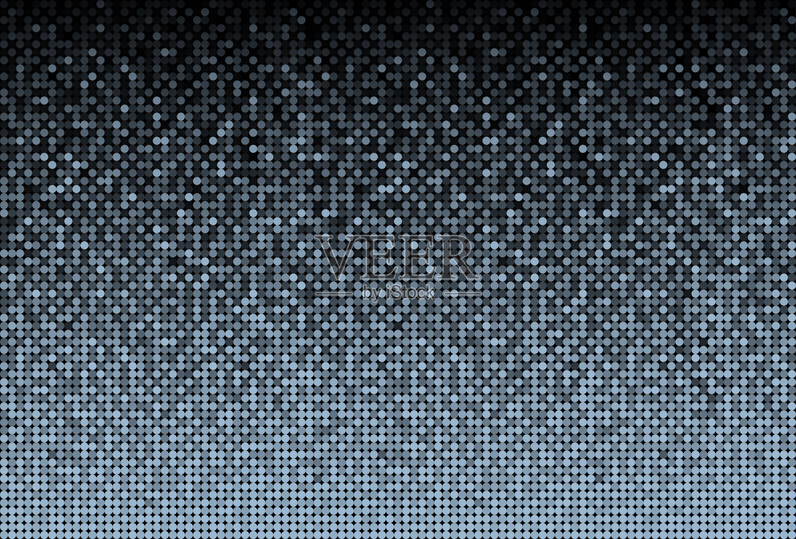 水平横幅，背景蓝色亮片，闪光。插画图片素材