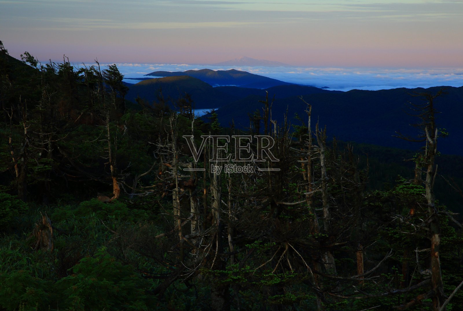 Hachimantai夏天照片摄影图片