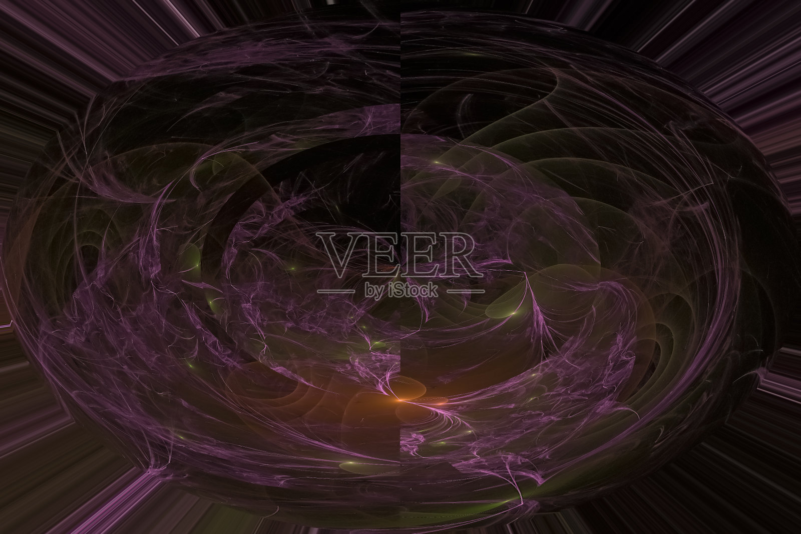 抽象数字分形幻想设计背景发光照片摄影图片