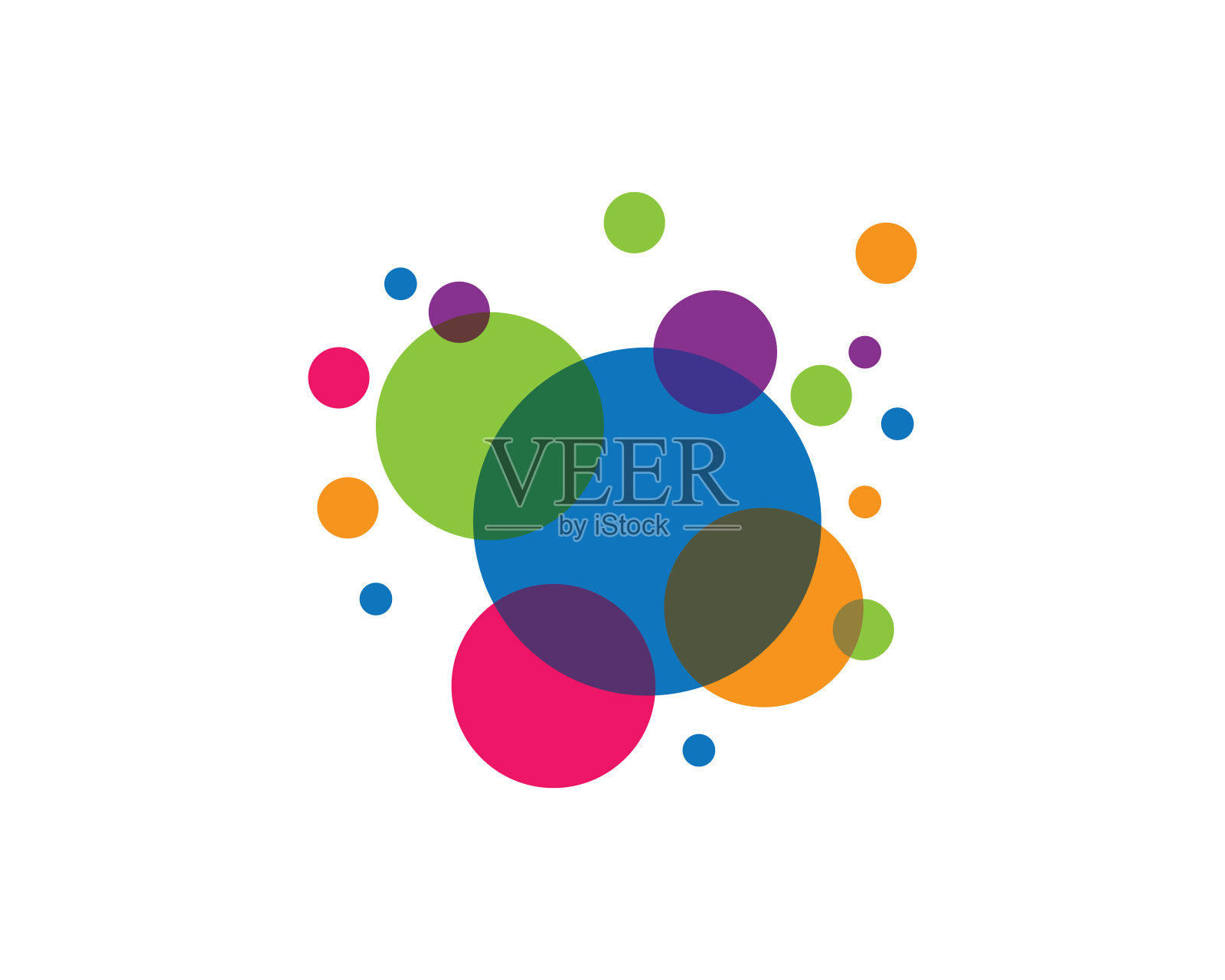 泡沫符号说明插画图片素材