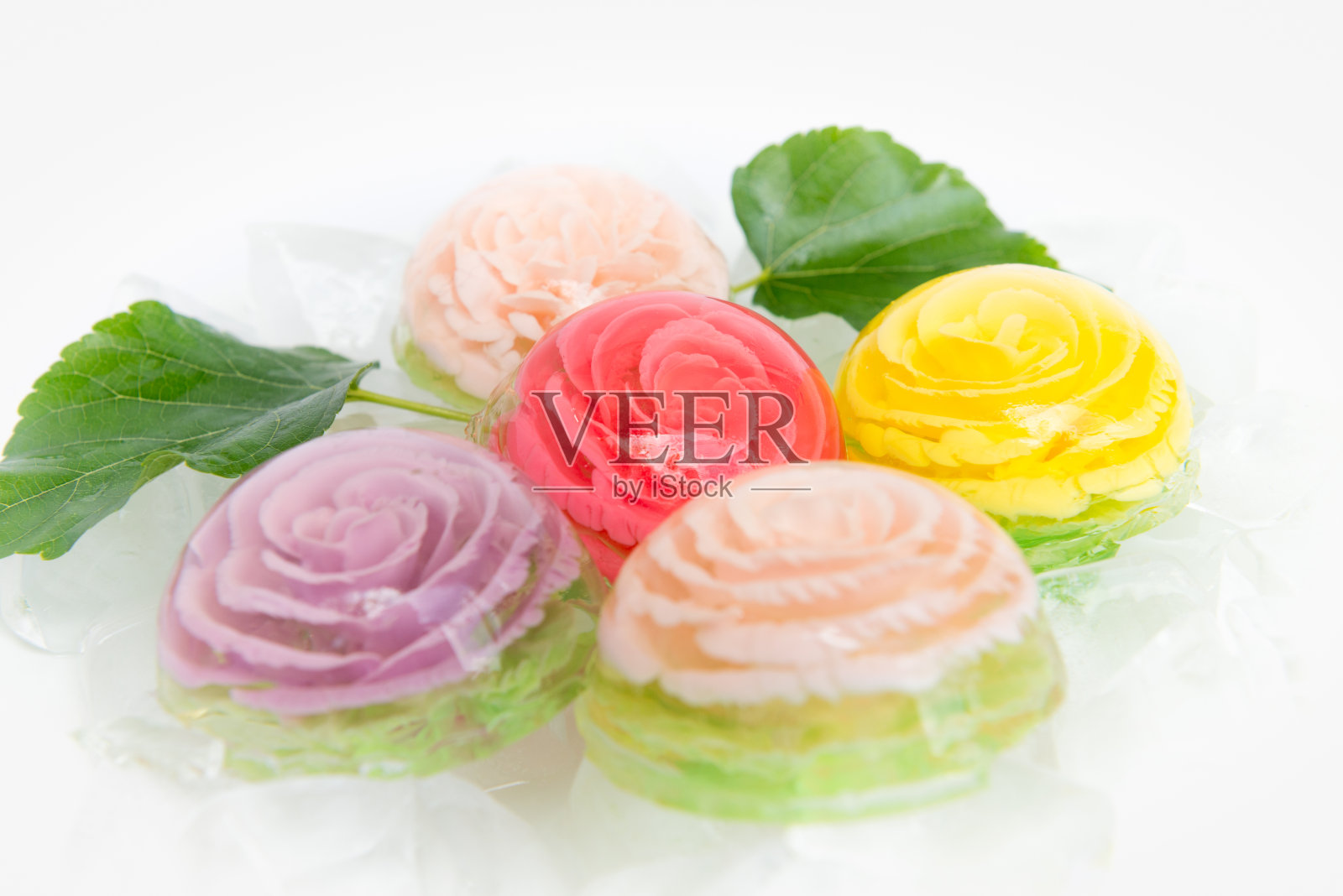 明胶甜点照片摄影图片