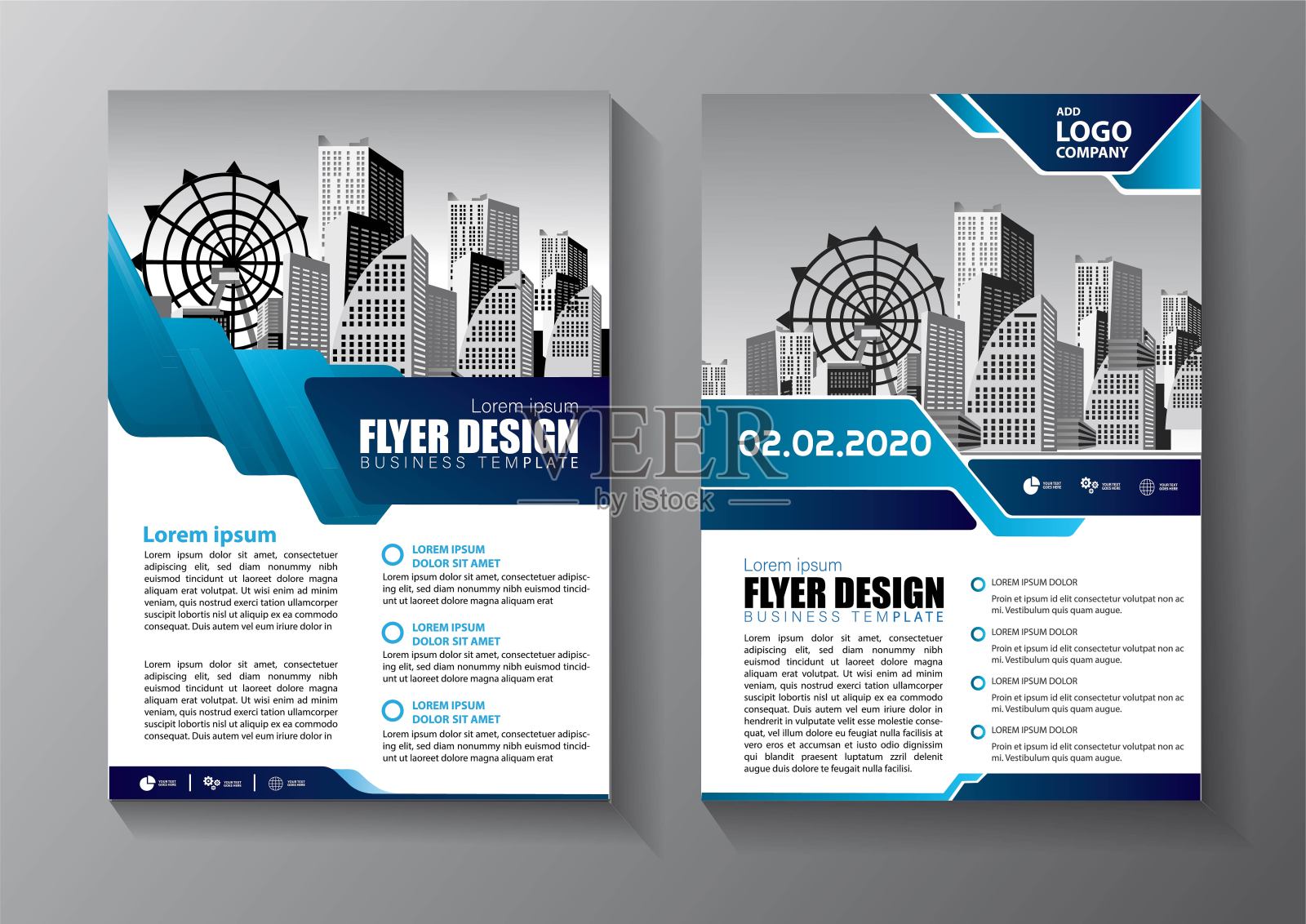 宣传册设计，涵盖现代布局，年度报告，海报，传单A4彩色三角形，几何形状的科技，科学，市场与灯光背景插画图片素材