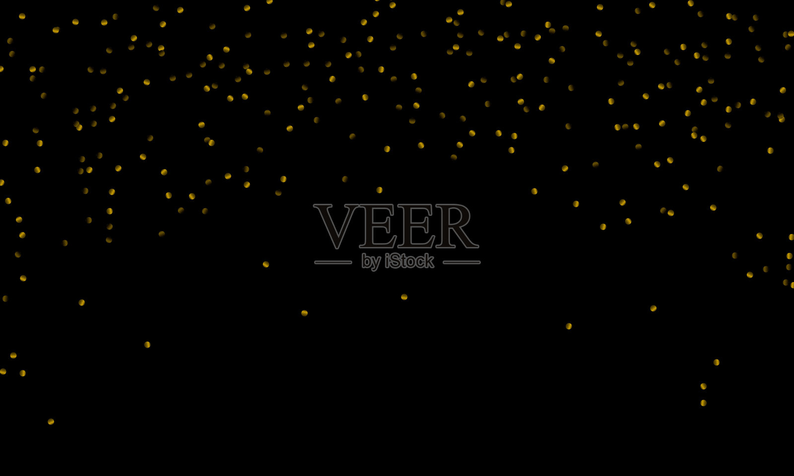 闪闪发光的闪光边界。插画图片素材