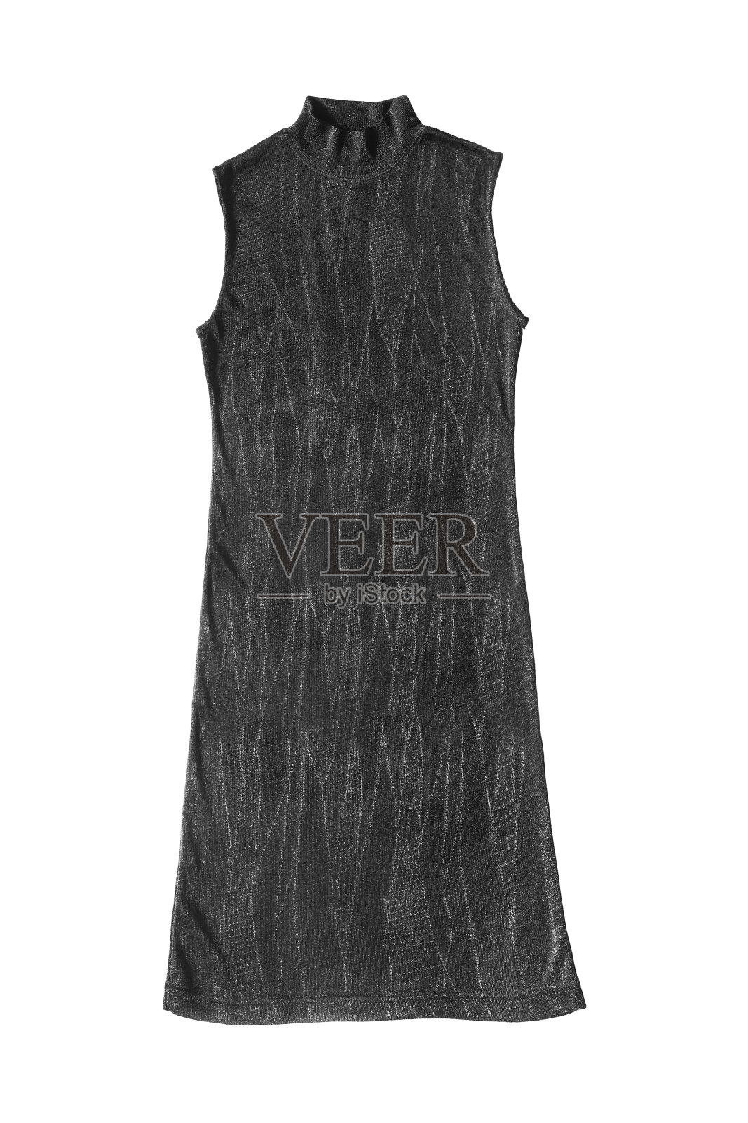 黑色的连衣裙孤立照片摄影图片