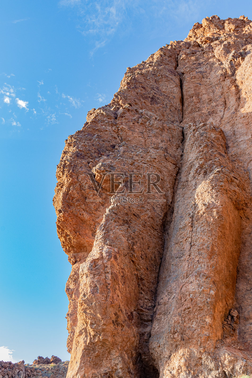 泰德国家公园的岩层。照片摄影图片