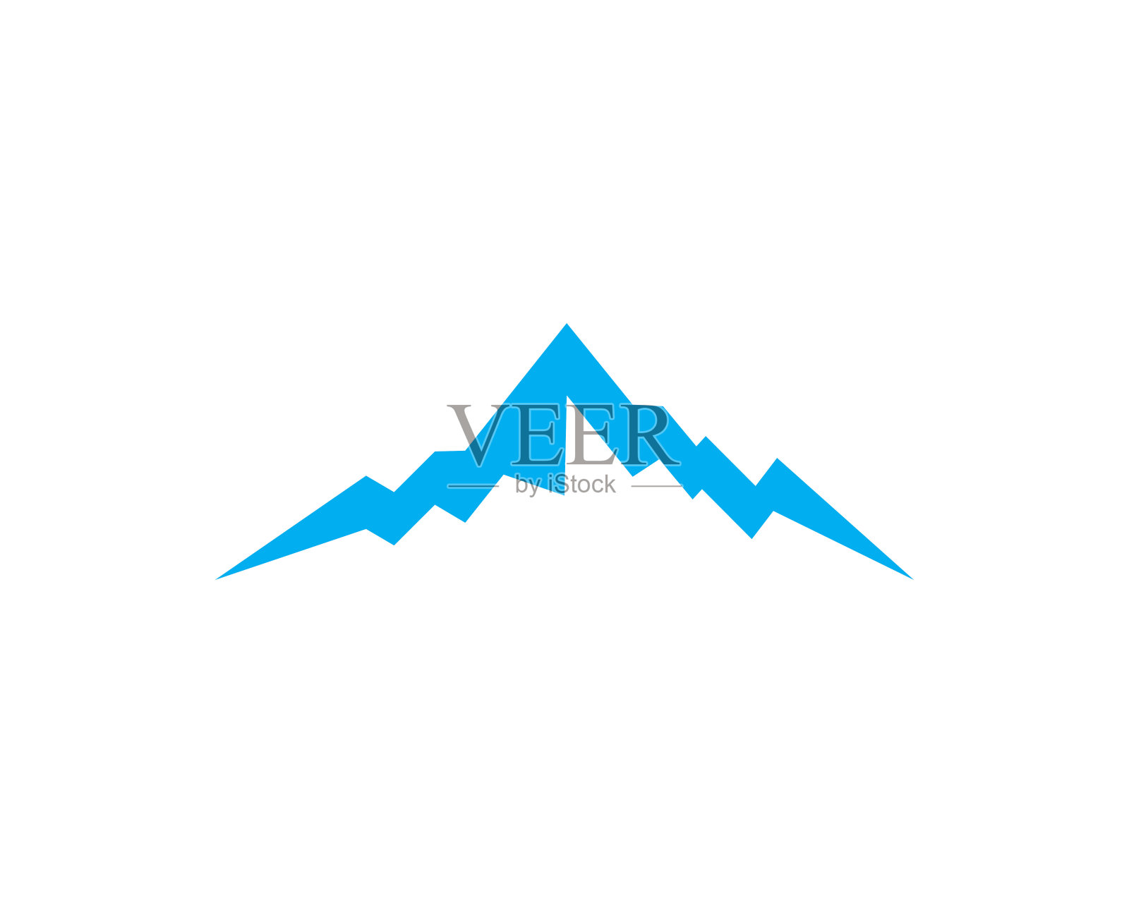 山矢量图标插图设计图标素材