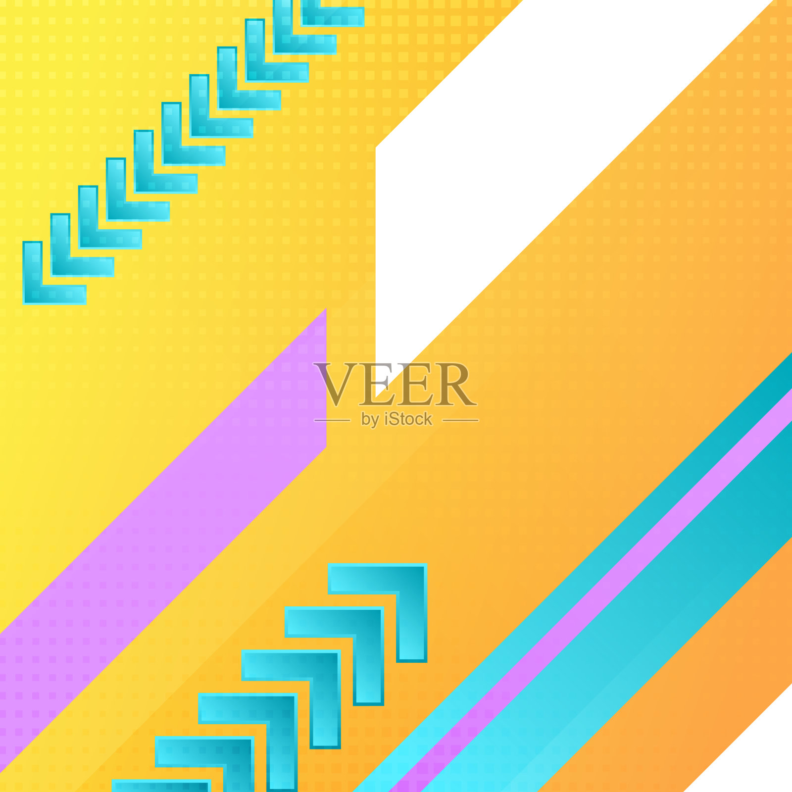 彩色抽象技术的最小背景插画图片素材