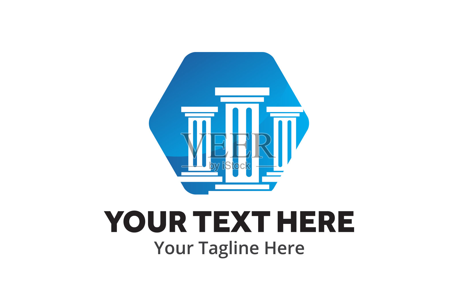 法标志独特简洁的标志创意设计在平面风格与色彩。司法标志创意简单的标志，律师身份和业务插画图片素材