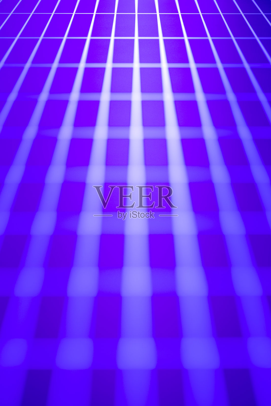 发光玻璃板与矩形网格。照片摄影图片