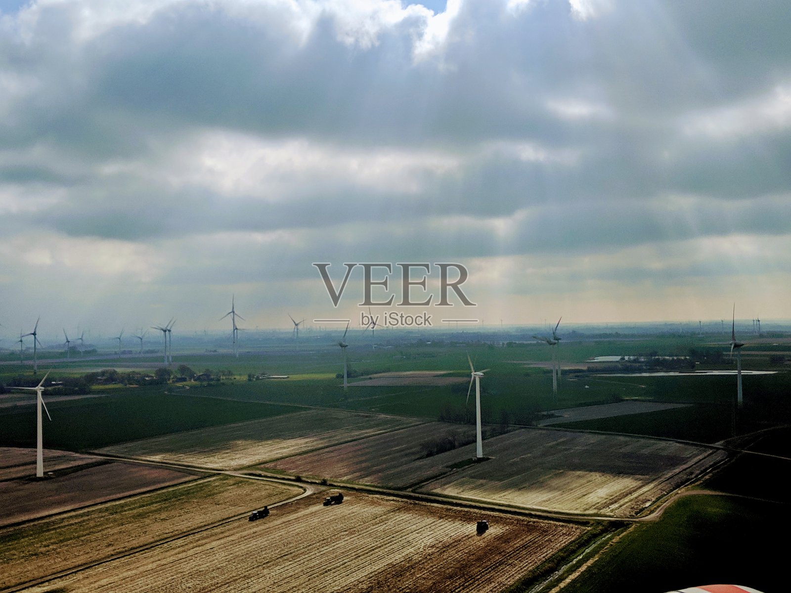 风电场照片摄影图片