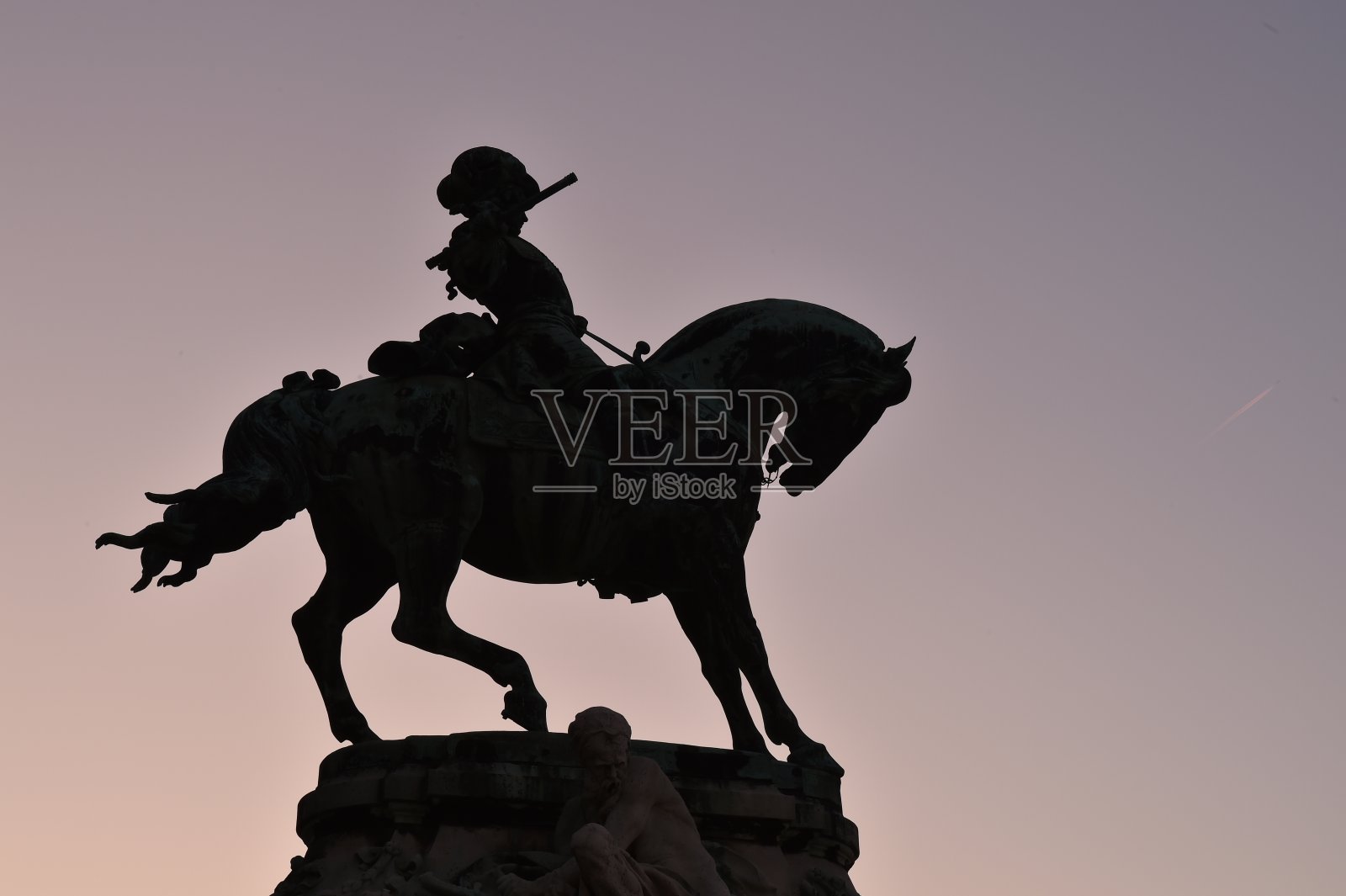 尤金王子的萨沃伊雕像照片摄影图片