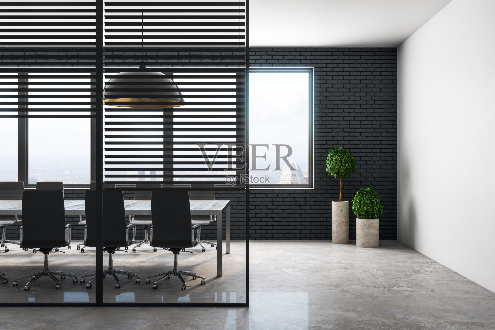 现代会议室内饰照片摄影图片