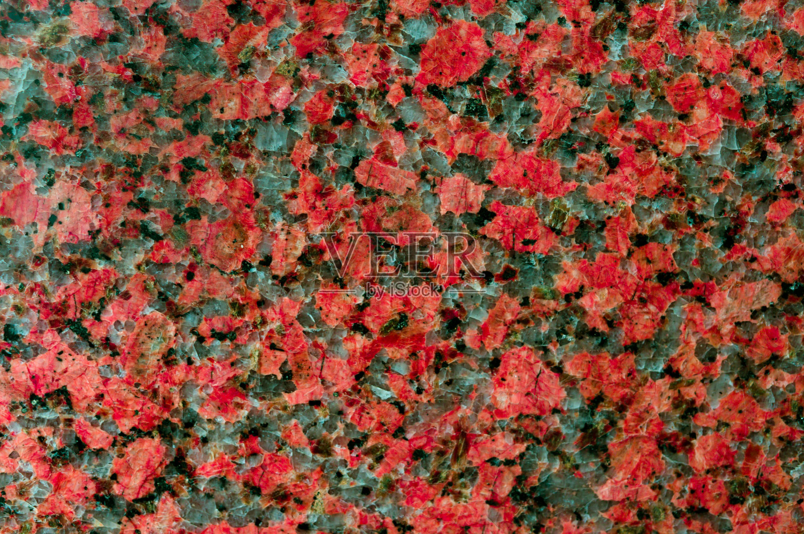 天然花岗岩的纹理与红色飞溅。美丽的艺术背景。任何用途的伟大设计。照片摄影图片