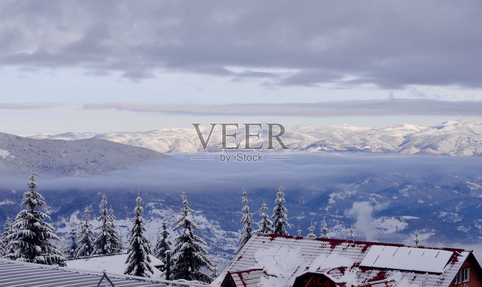 冬天的景色照片摄影图片