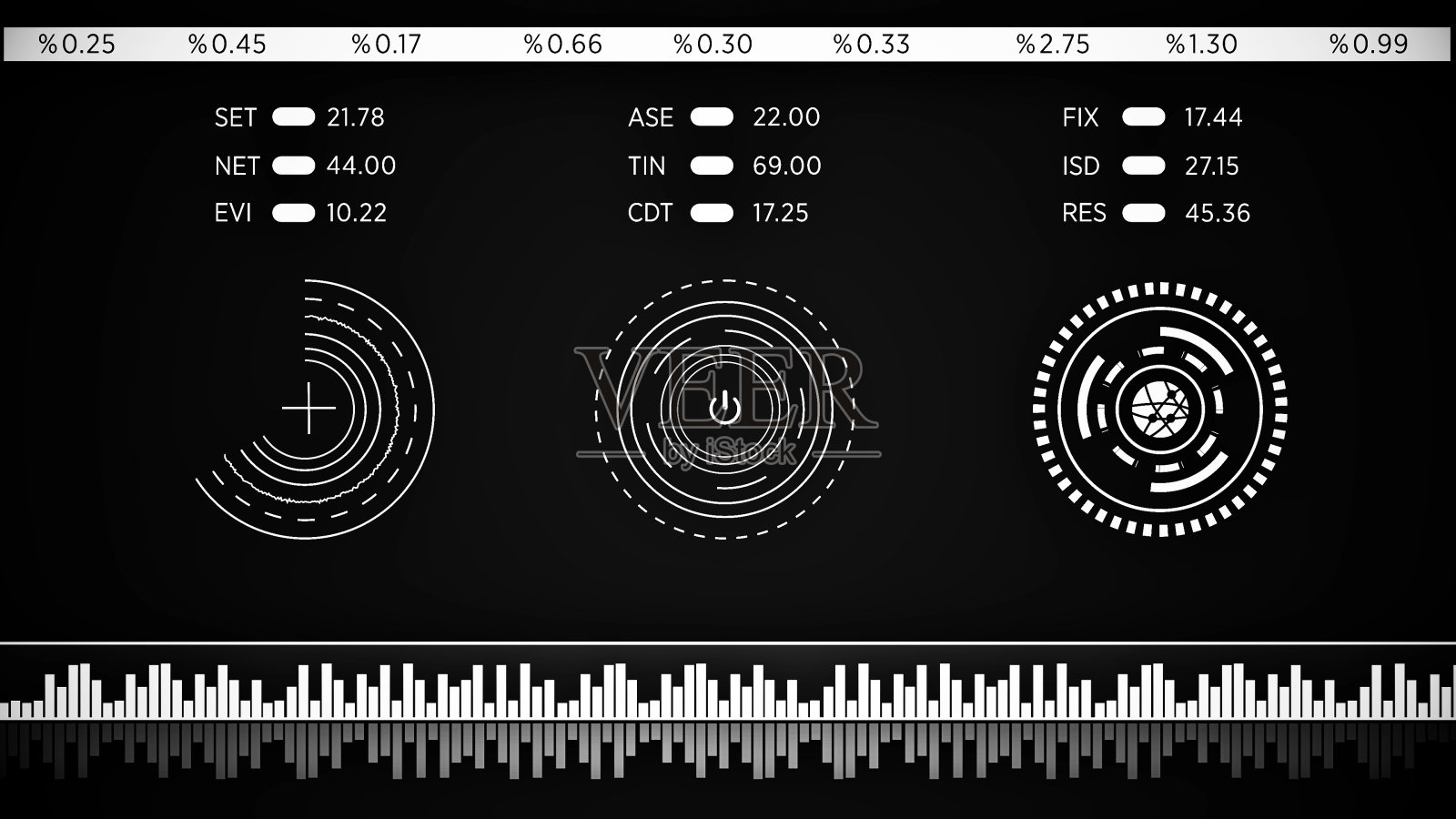 4K分辨率- HUD未来的通信元素照片摄影图片