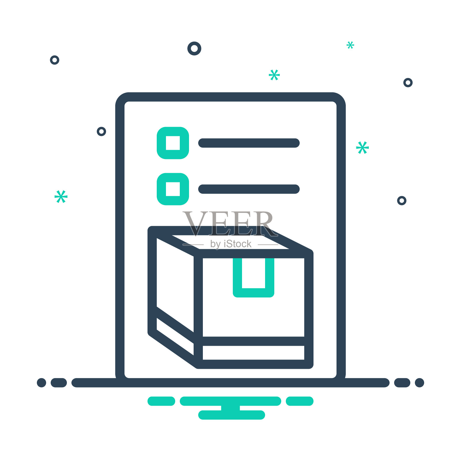 库存商品插画图片素材