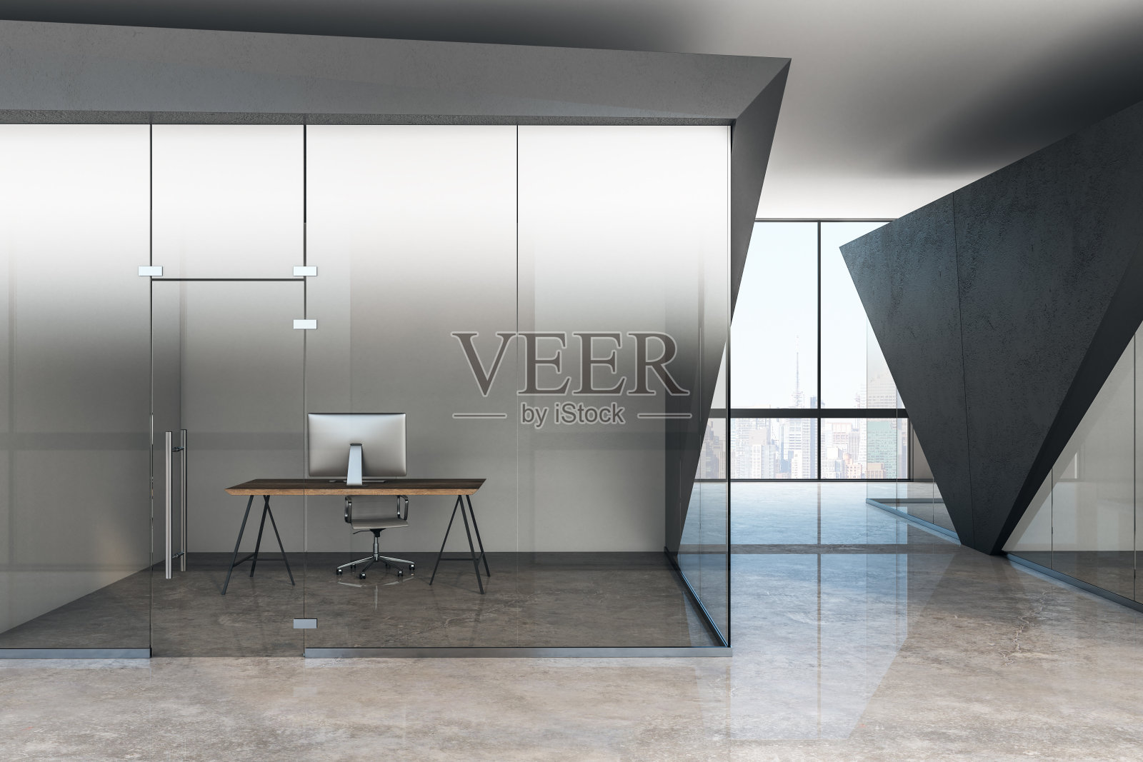 具体的办公室内部照片摄影图片