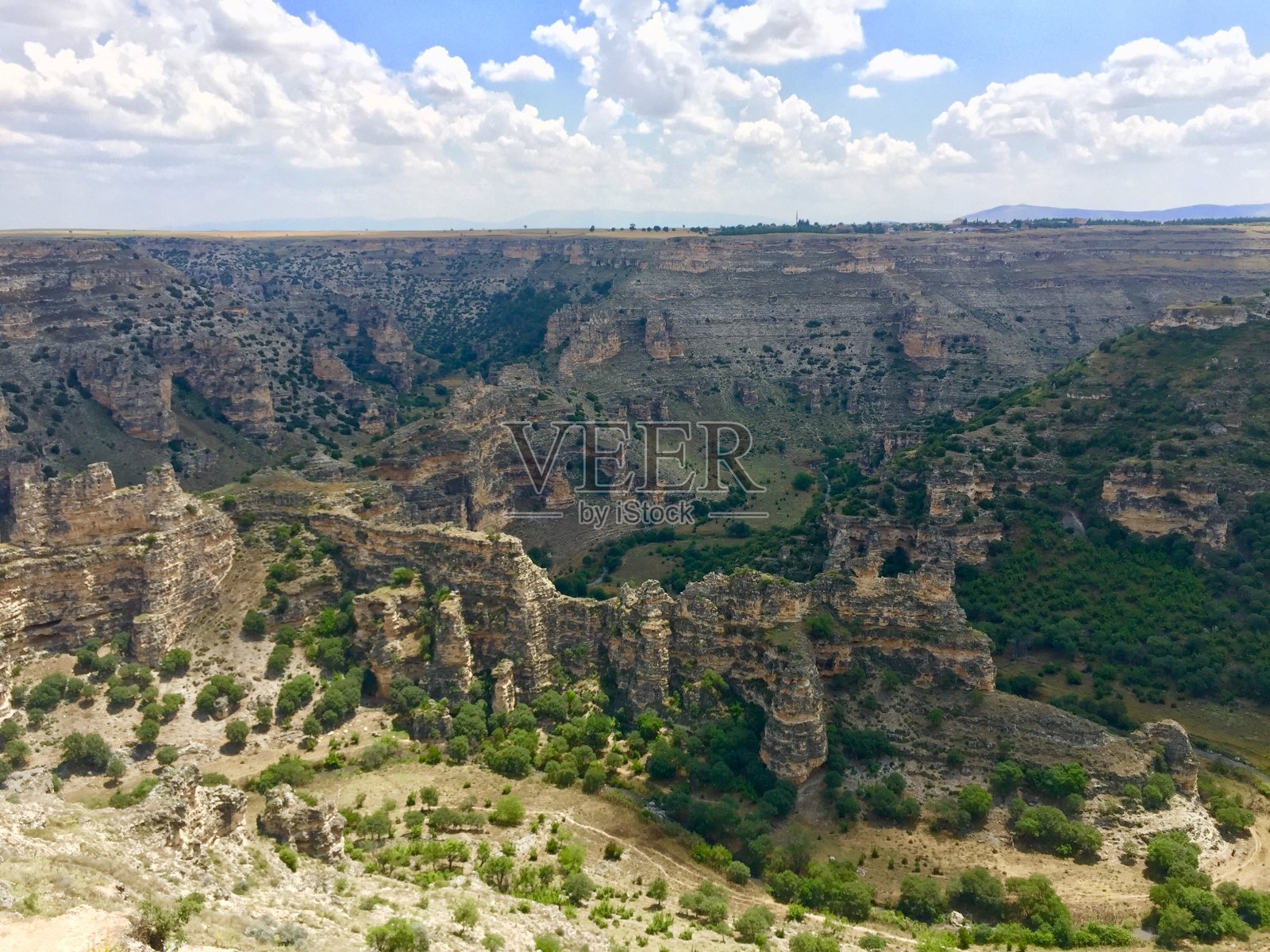 土耳其乌萨克的乌鲁比峡谷照片摄影图片