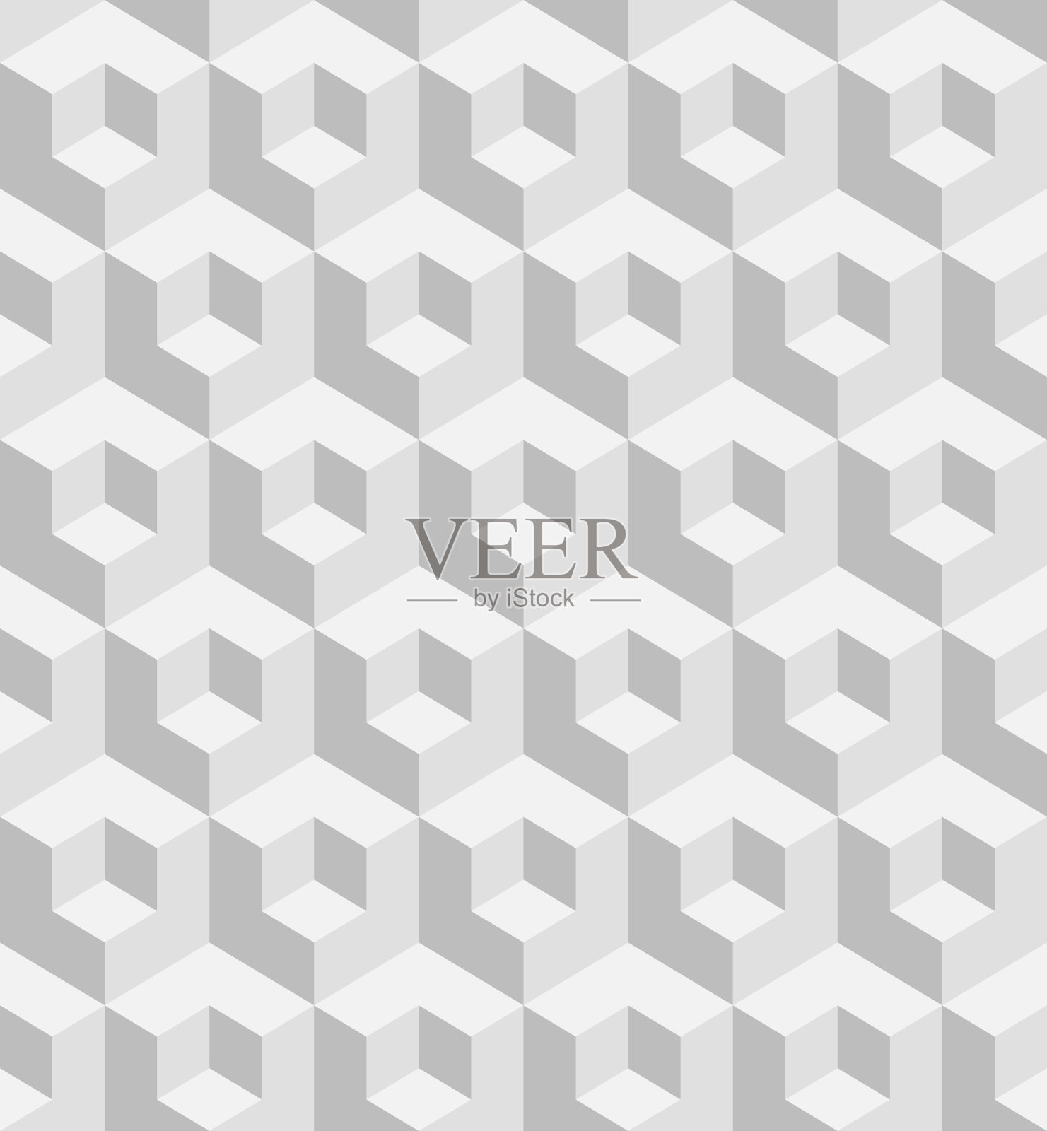 立方体图案背景插画图片素材