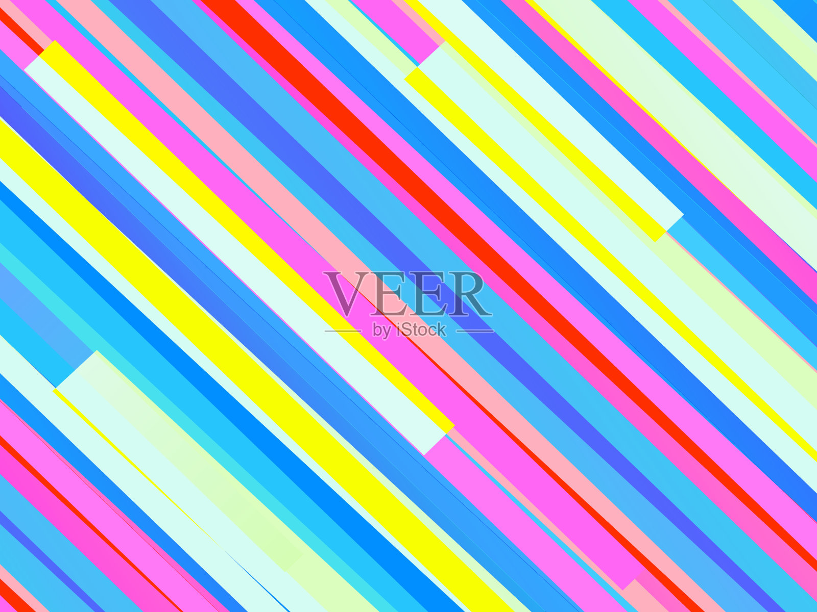 彩色几何背景插画图片素材