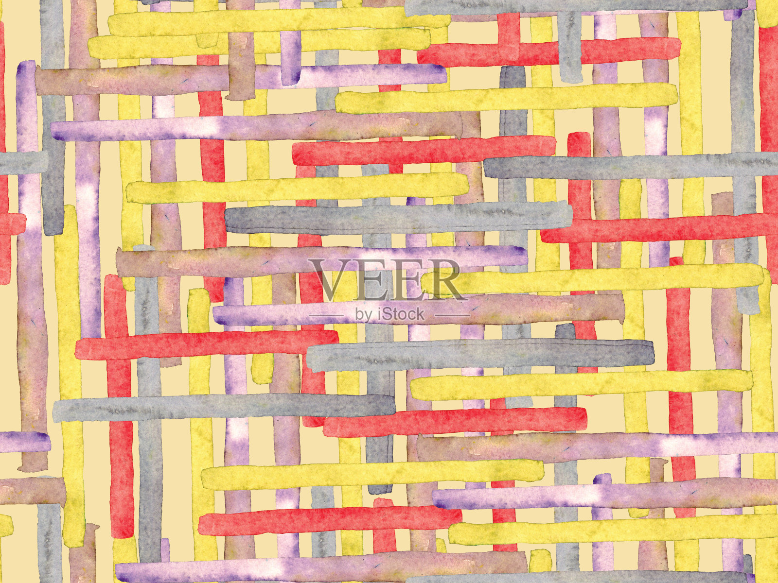 包豪斯无缝模式。插画图片素材