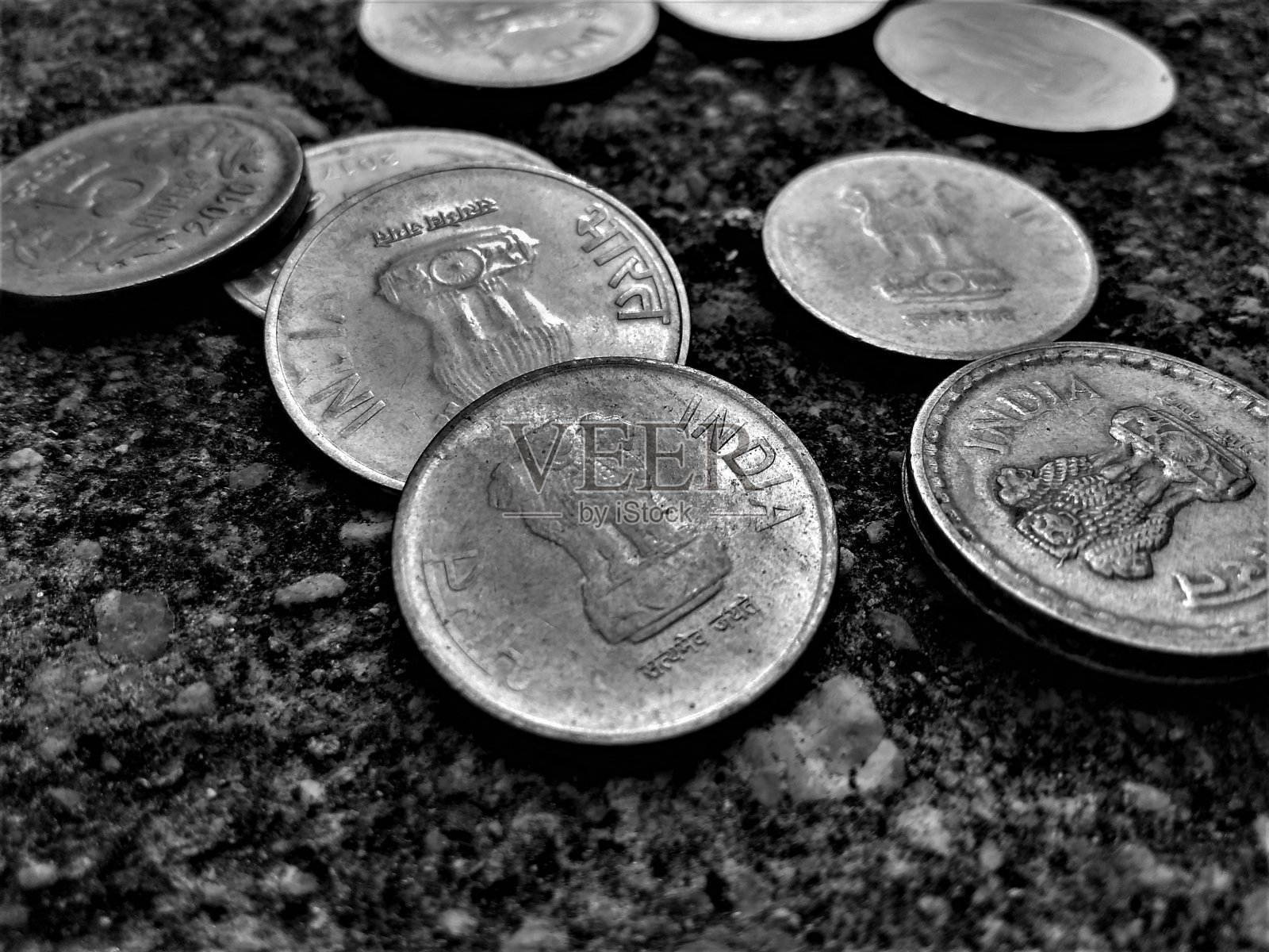 印度货币兑换为卢比照片摄影图片