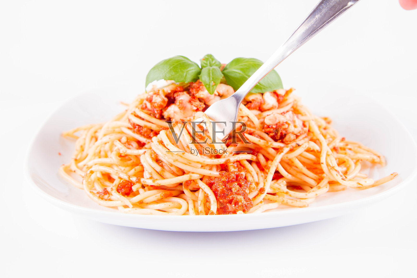 意大利面条博洛尼亚语照片摄影图片